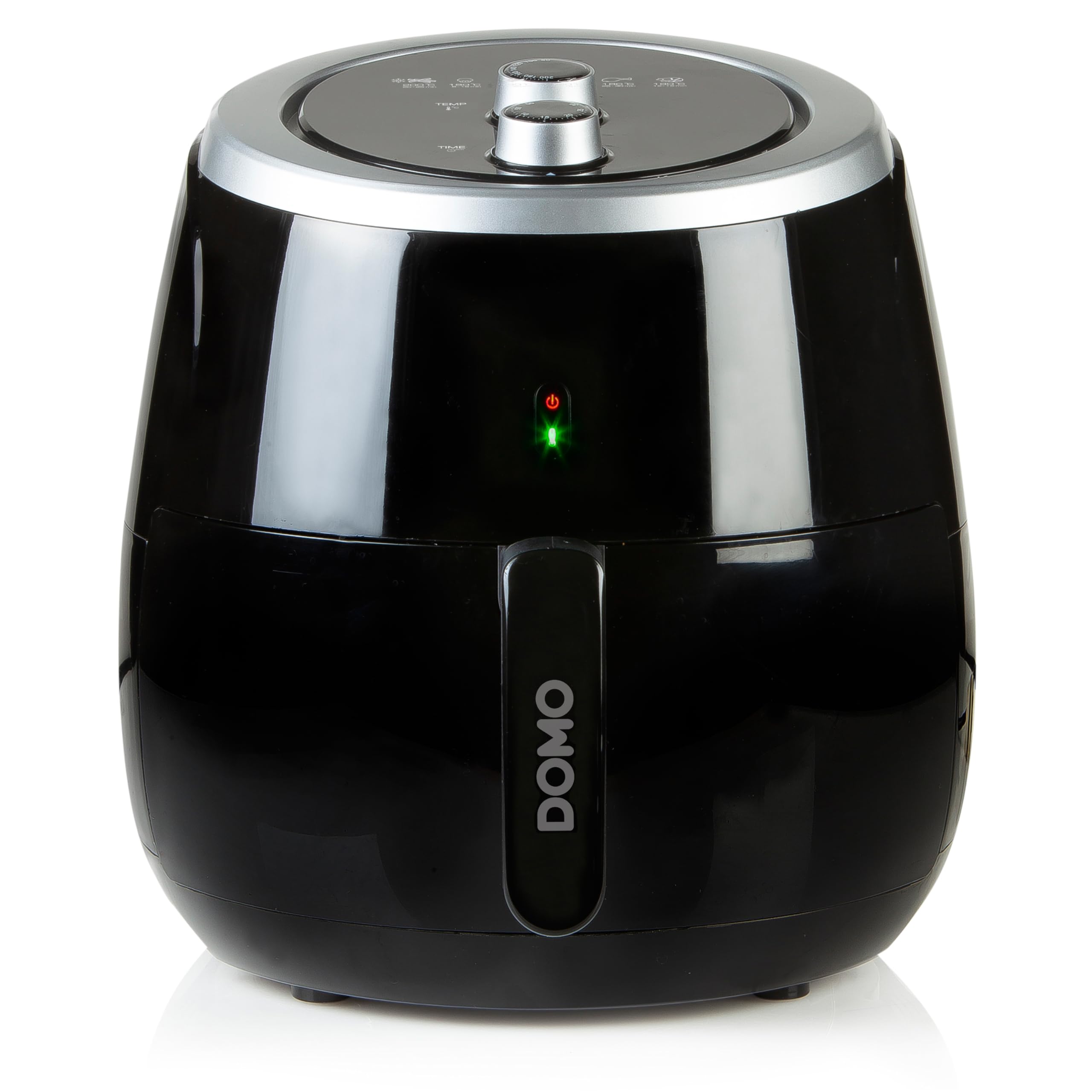 سرخ‌کن عمیق Domo با نام ناشناخته DO531FR Deli-Freyer XXL، عملکرد تایمر، دارای صفحه نمایش، محفظه با قابلیت لمس خنک، پوشش نچسب