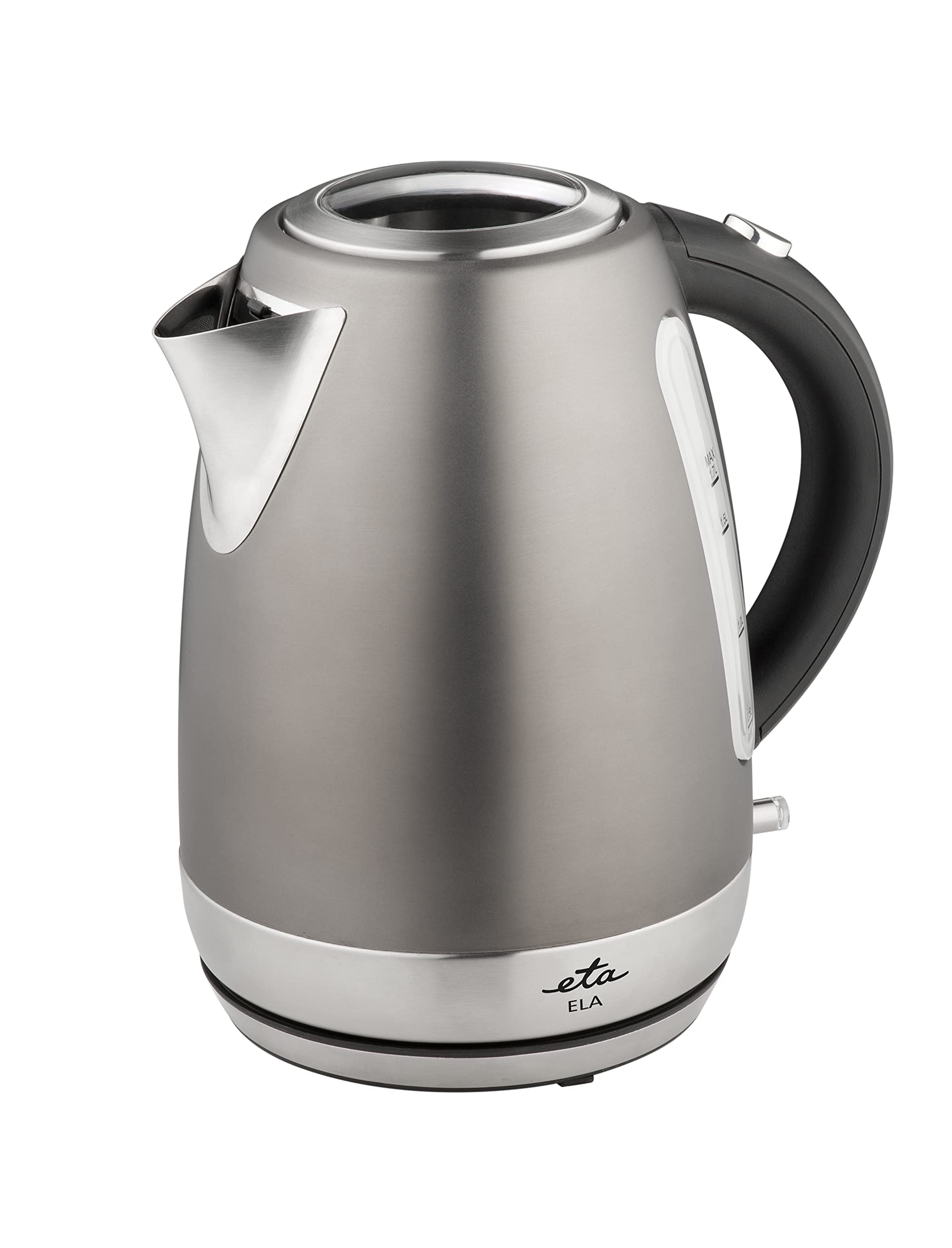 کتری برقی اِتا چکسلواکی ETA مدل Ela المنت حرارتی مخفی I نشانگر سطح آب I صافی فیلتر