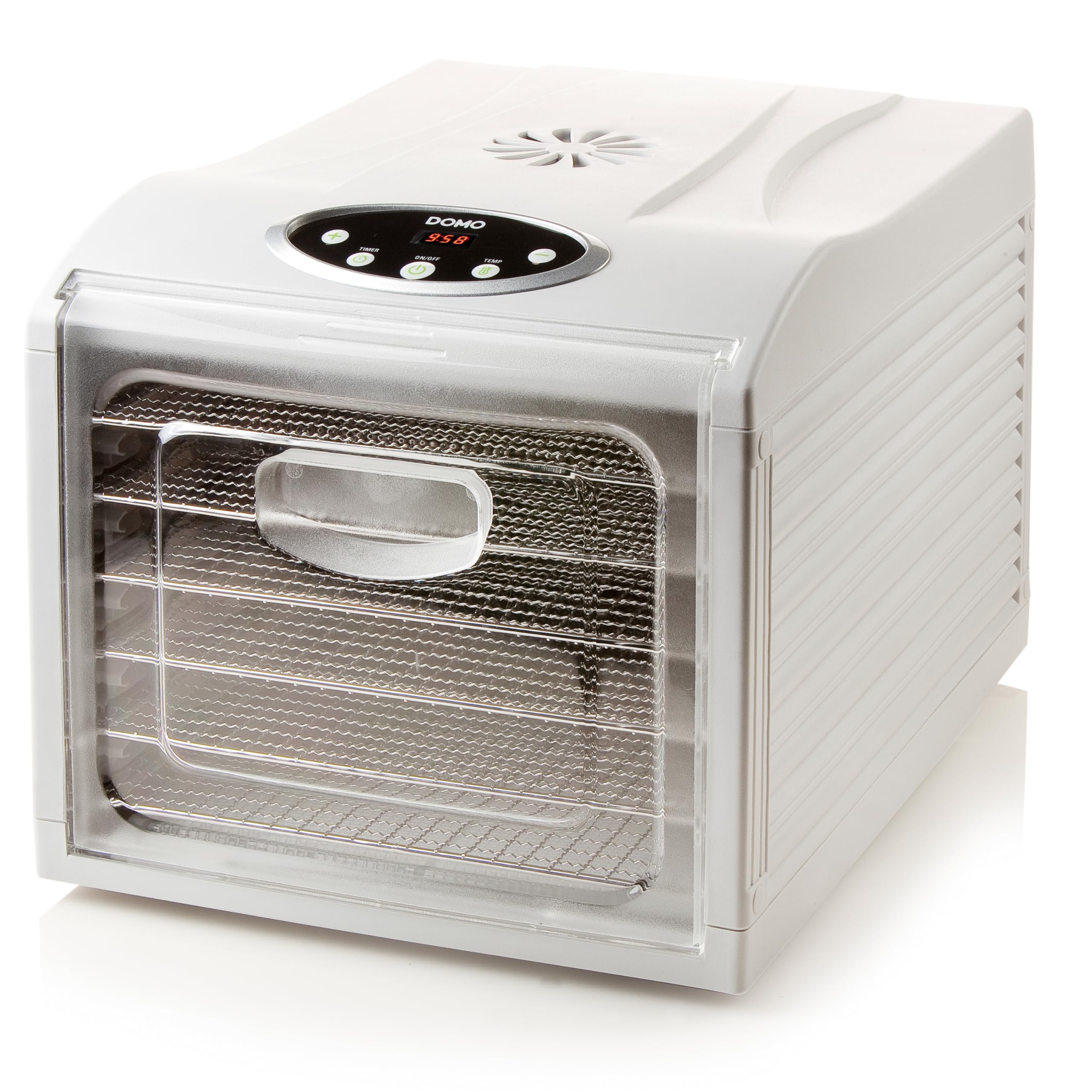 خشک کن دیجیتال مواد غذایی DOMO DO353VD - 6 قفسه - 500 وات