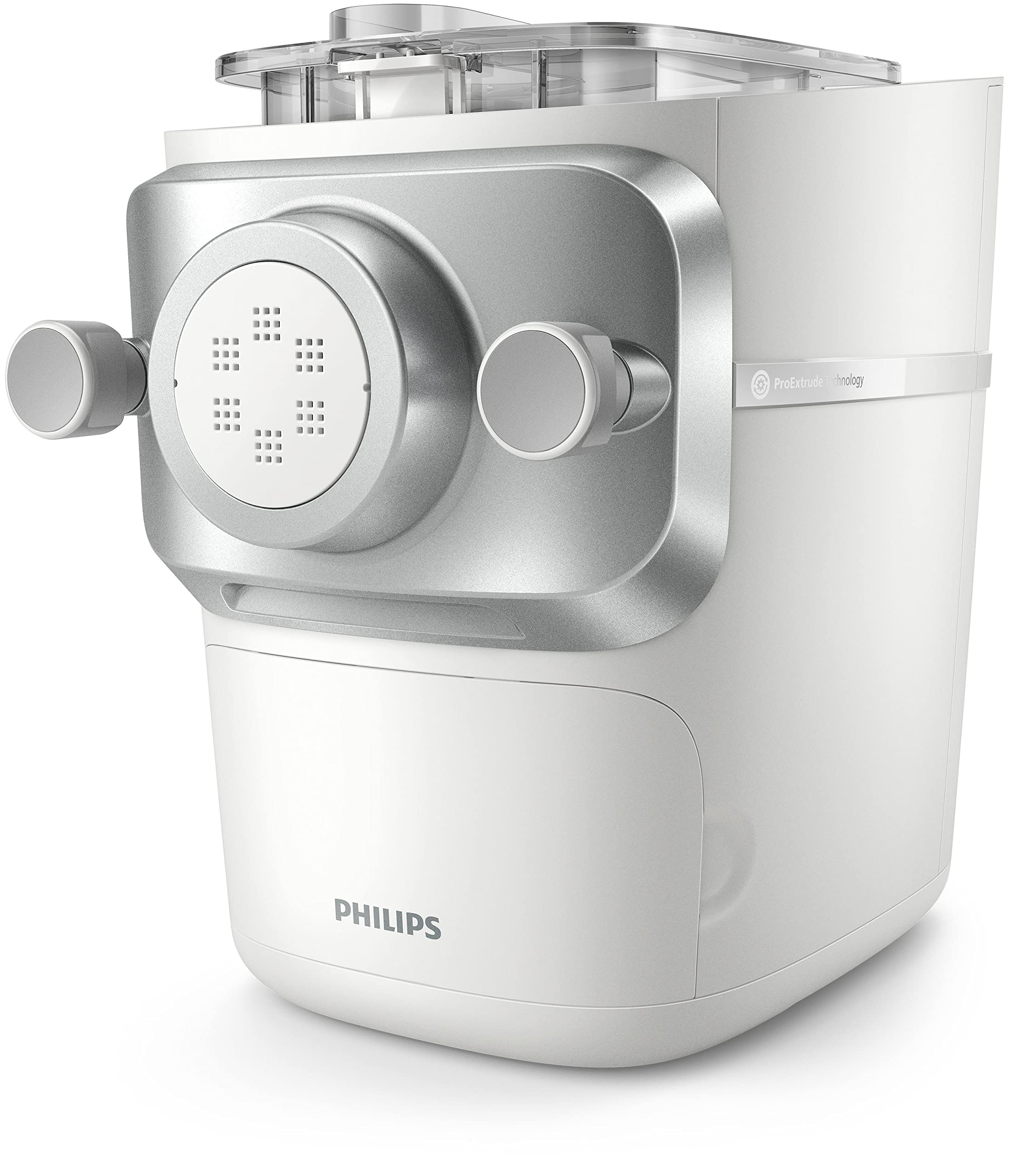 ماکارونی پاستا ساز فیلیپس Philips Pasta Machine Series 7000 - فناوری ProExtrude، تمام اتوماتیک، فناوری اختلاط کامل، 6 دیسک شکل دهی، سفید (HR2660/00)