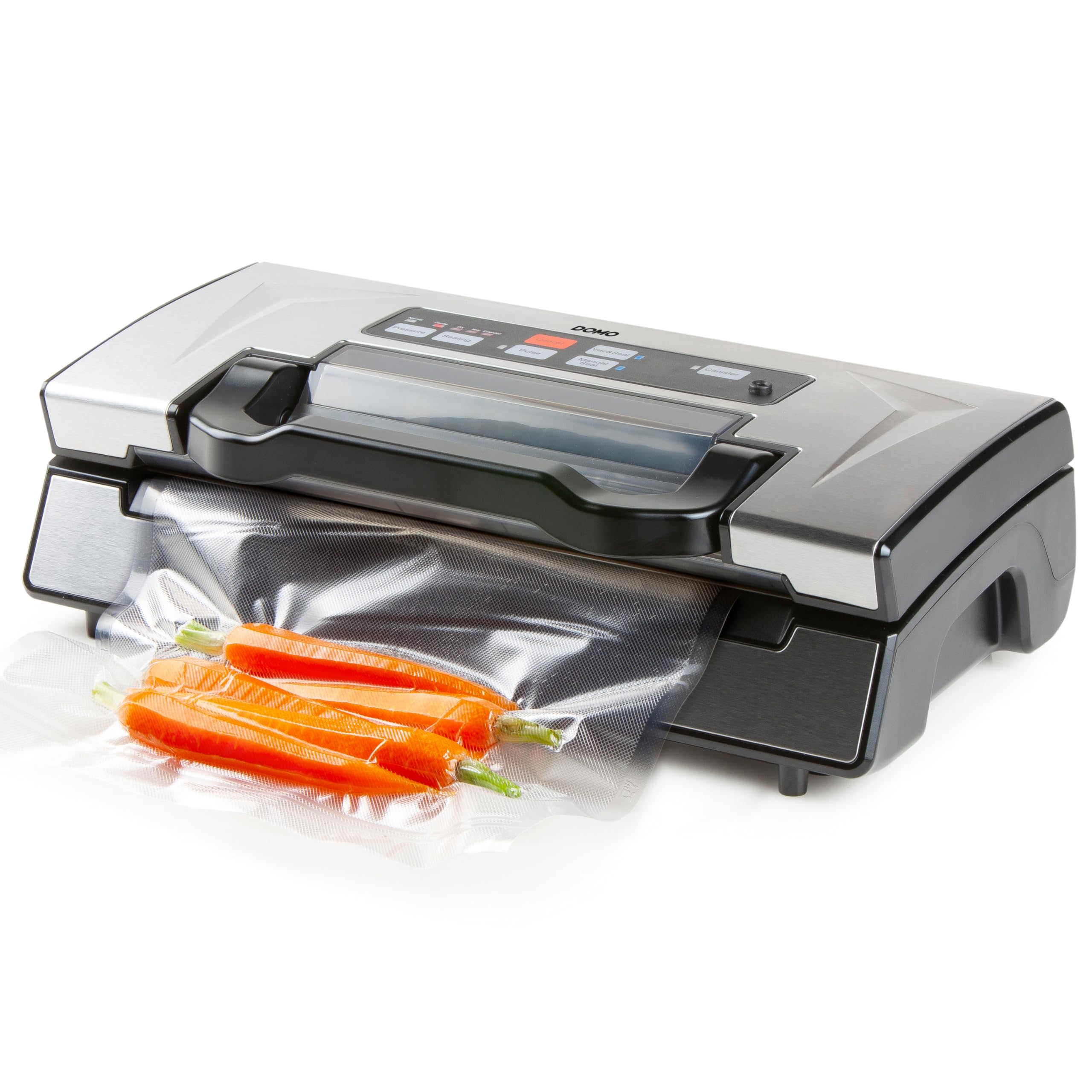 دستگاه سیل وکیوم/سیل فویل DOMO DO336L شامل کیسه رولی 5 متری - 130 وات