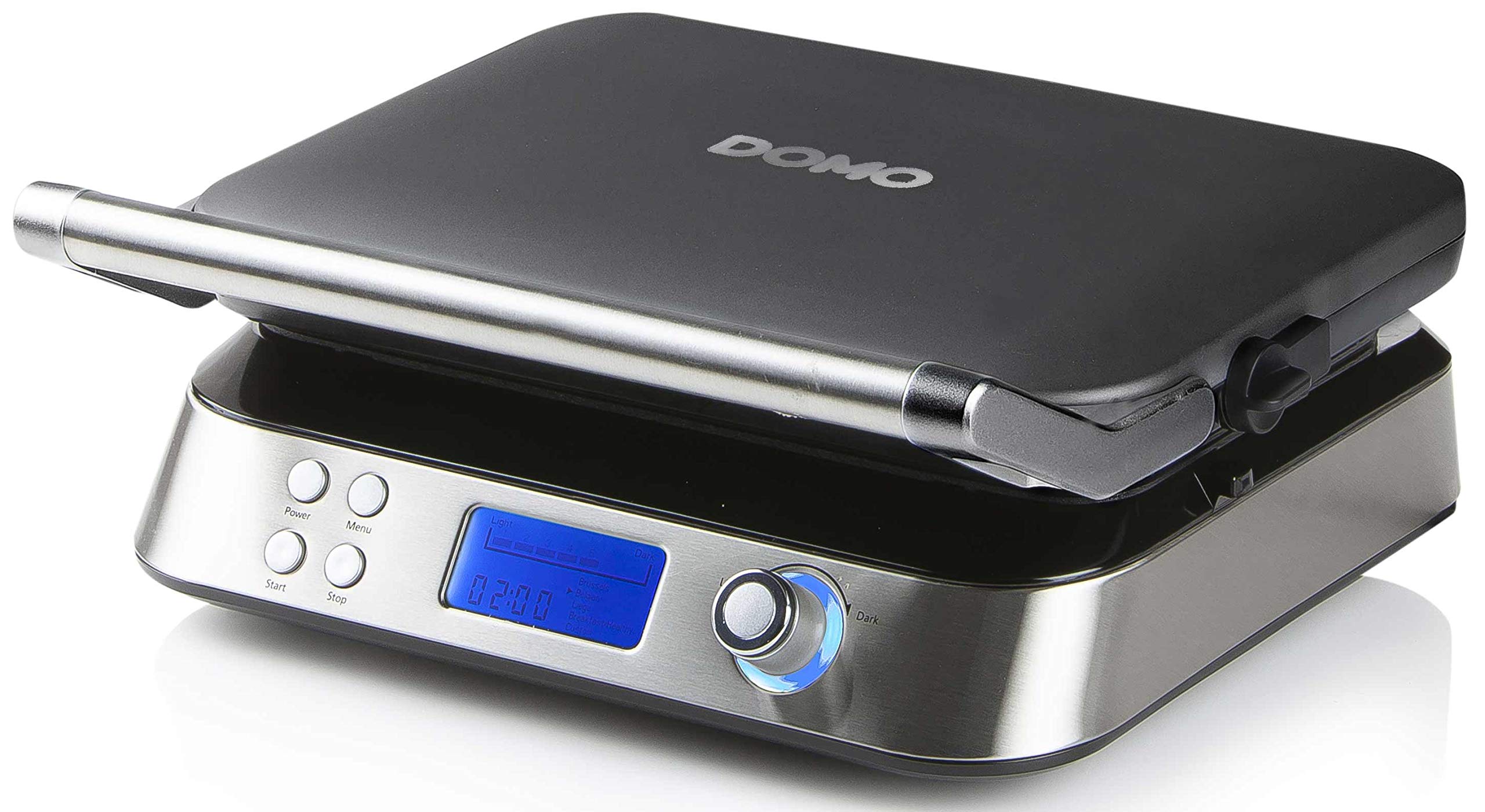 وافل ساز DOMO DO9219W 'Waffle Genius' - وافل های مربعی 5x5-1600W - استیل ضد زنگ