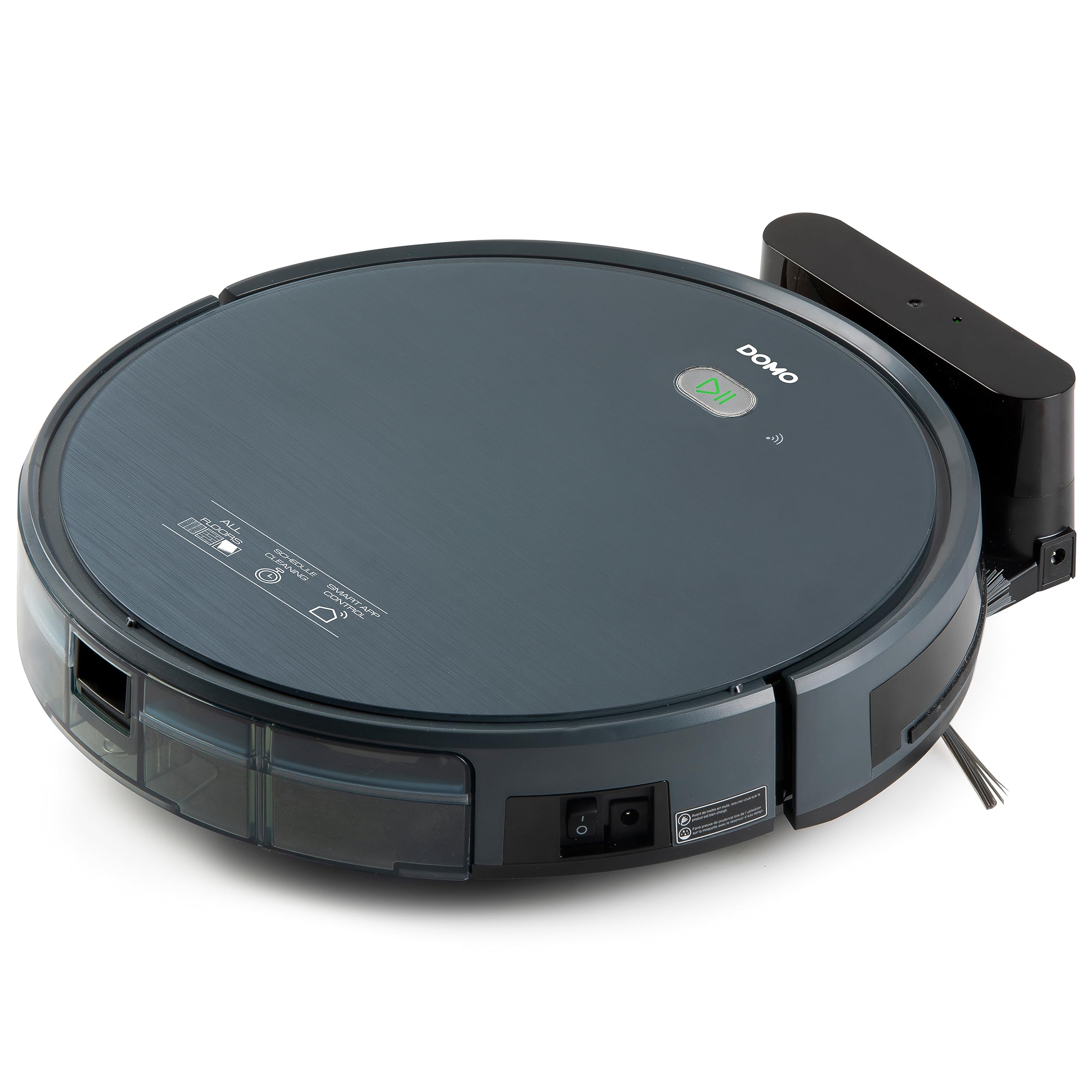 جاروبرقی ربات DOMO DO7296S با تی و اپلیکیشن، مشکی
