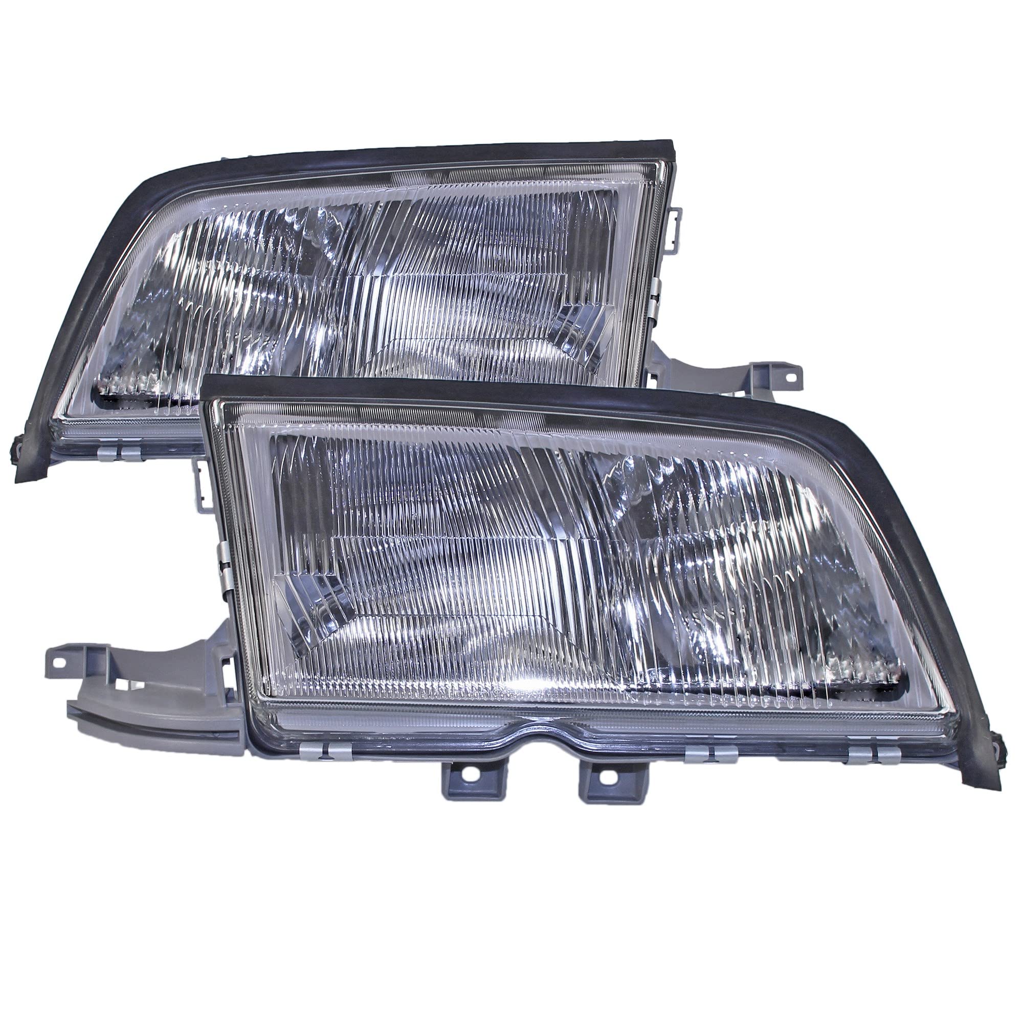 ATEC آلمان 2x چراغ اصلی جلو چپ + چراغ جلو راست، سازگار با مرسدس بنز C کلاس (W202)، کلاس C مدل T (S202)