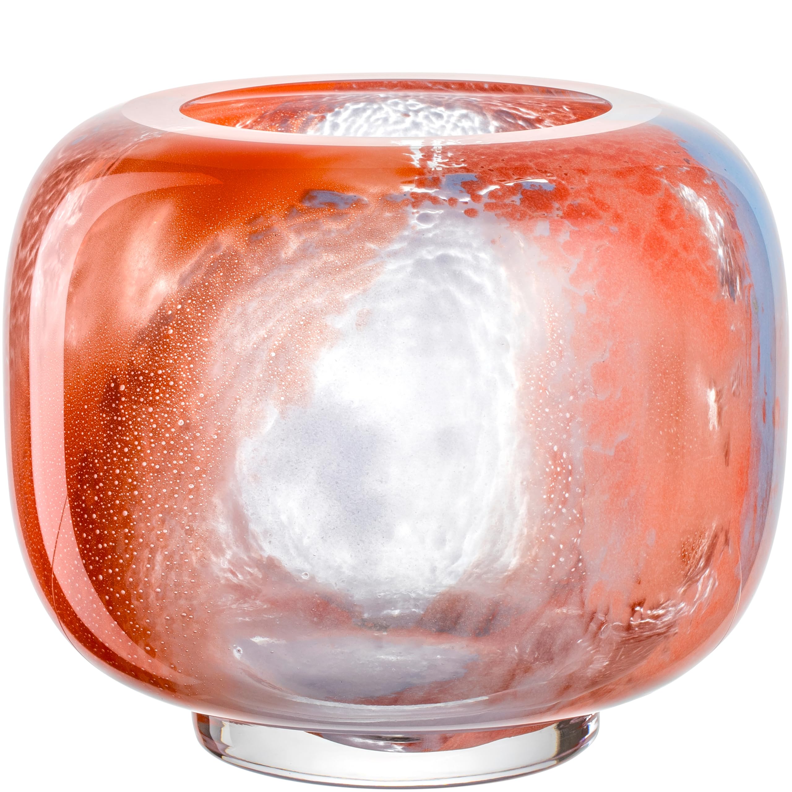 گلدان سیپریا دو لئوناردو هوم • ۱ عدد • گلدان تزئینی با گرادیان رنگی • ۱۳ سانتی‌متر • طراحی هنری برای فضای نشیمن • گلدان شیشه‌ای برای دسته گل • ارتفاع ۱۹.۵ سانتی‌متر • چند رنگ • ۰۴۷۵۰۷ ۱۹.۵ سانتی‌متر