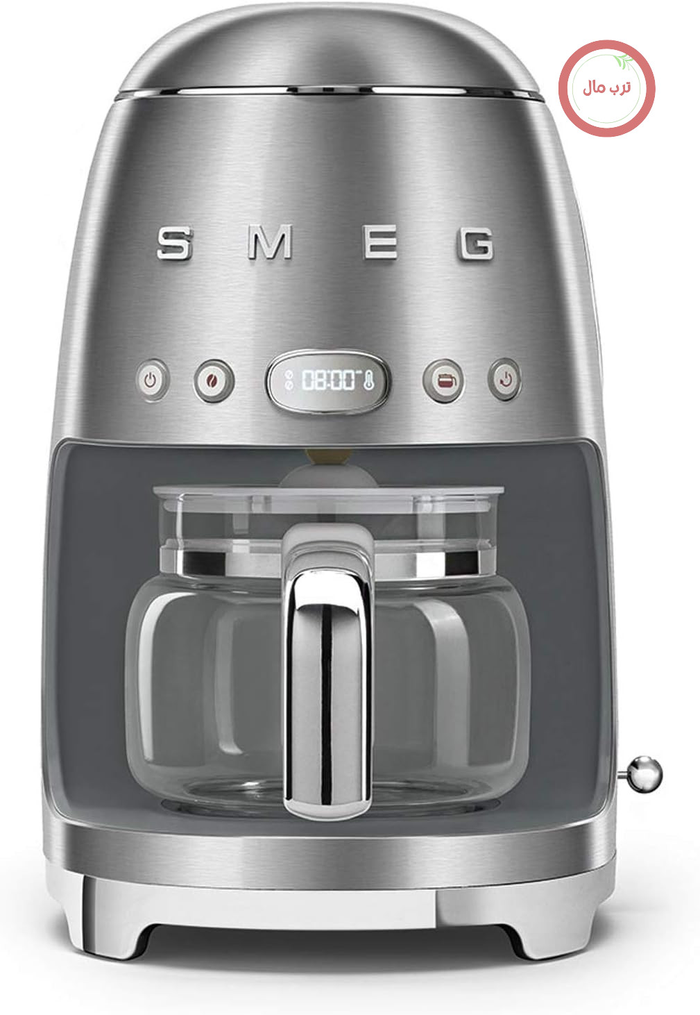 قهوه‌ساز فیلتری اسمگ ایتالیا Smeg DCF02SSEU استیل