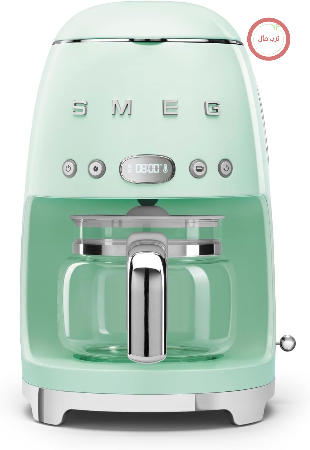 قهوه‌ساز فیلتری اسمگ ایتالیا Smeg DCF02PGEU سبز پاستلی