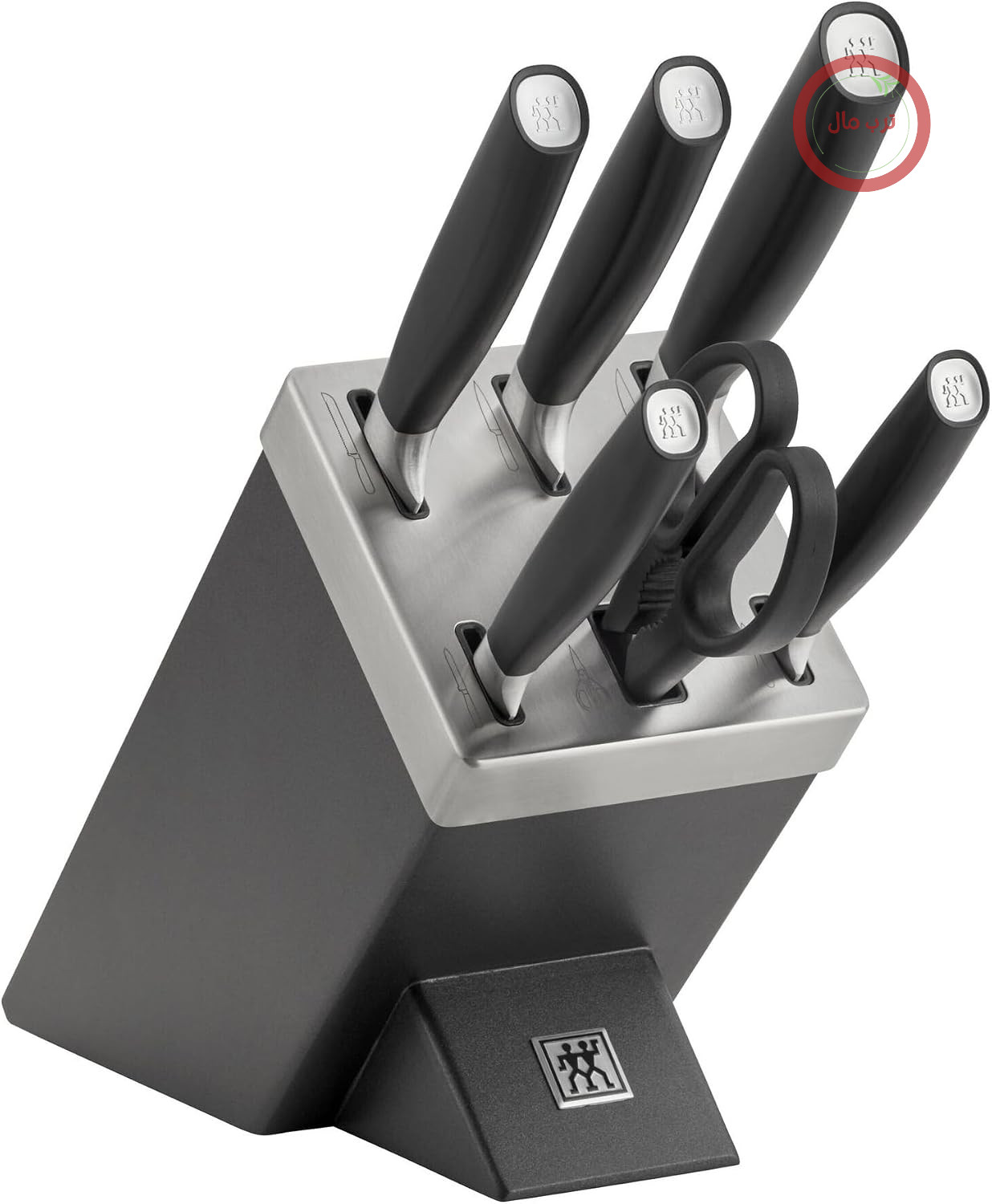 ست چاقو زولینگ Zwilling به همراه چاقوهای آشپزخانه و پایه نگهدارنده 33780-500-0