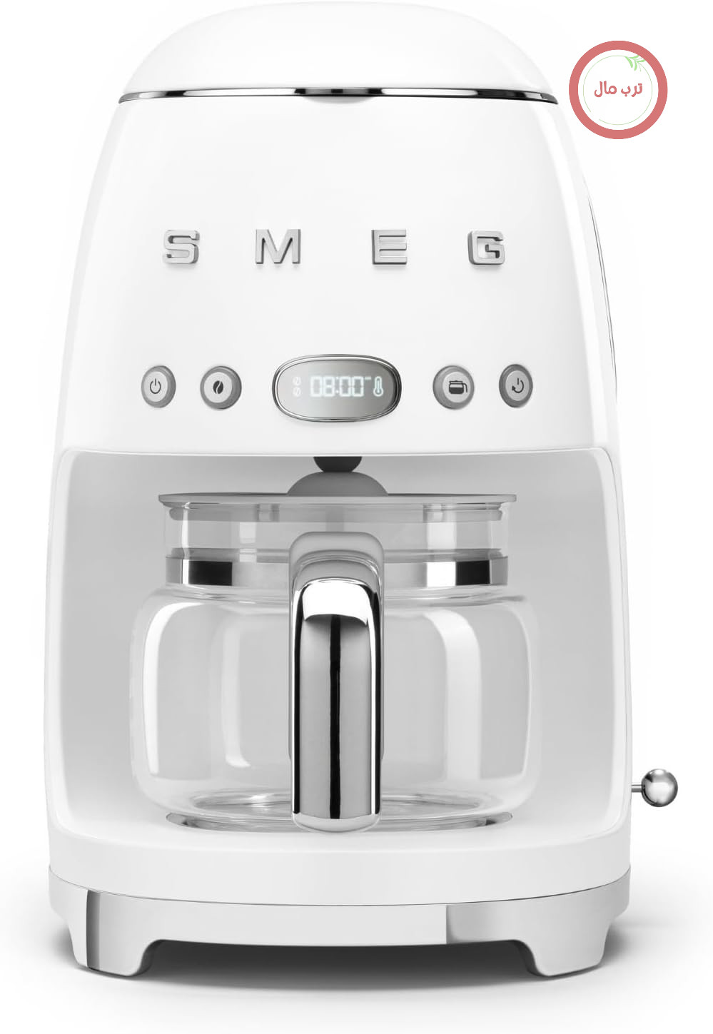 قهوه‌ساز فیلتری اسمگ ایتالیا Smeg DCF02WHEU سفید