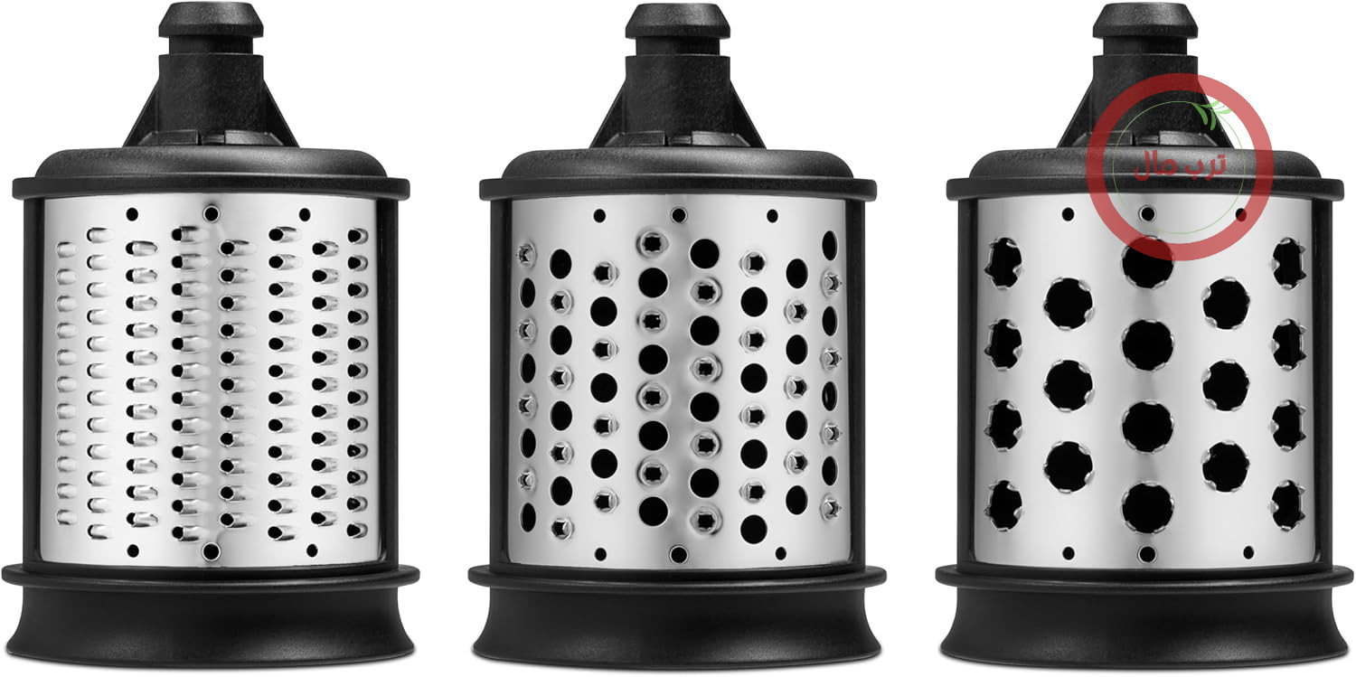 کیت رنده و خردکن کیچن اید KitchenAid برای مخلوط کن ایستاده KitchenAid، سازگار با دستگاه جدید برش سبزیجات