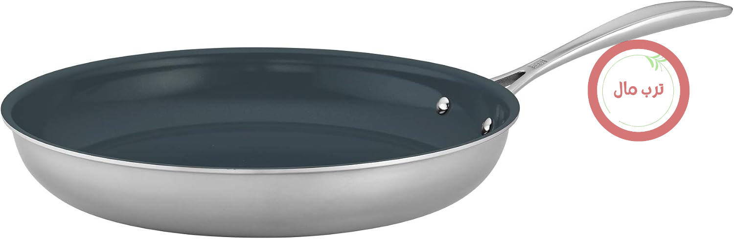 ماهیتابه ZWILLING Clad CFX، استیل ضد زنگ، سرامیک، روکش نچسب، 30.5 سانتی متر