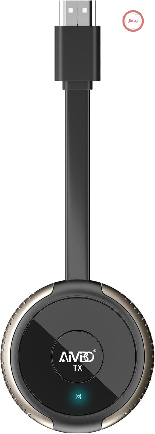 انتقال بی‌سیم HDMI 4K/5.8G، VGA و HDMI برای دو صفحه نمایش، فرستنده و گیرنده بی‌سیم HDMI، گیرنده فرستنده و گیرنده بی‌سیم 165 فوتی برای لپ‌تاپ، تلویزیون، USB-C، دوربین به تلویزیون/پروژکتور/مانیتور