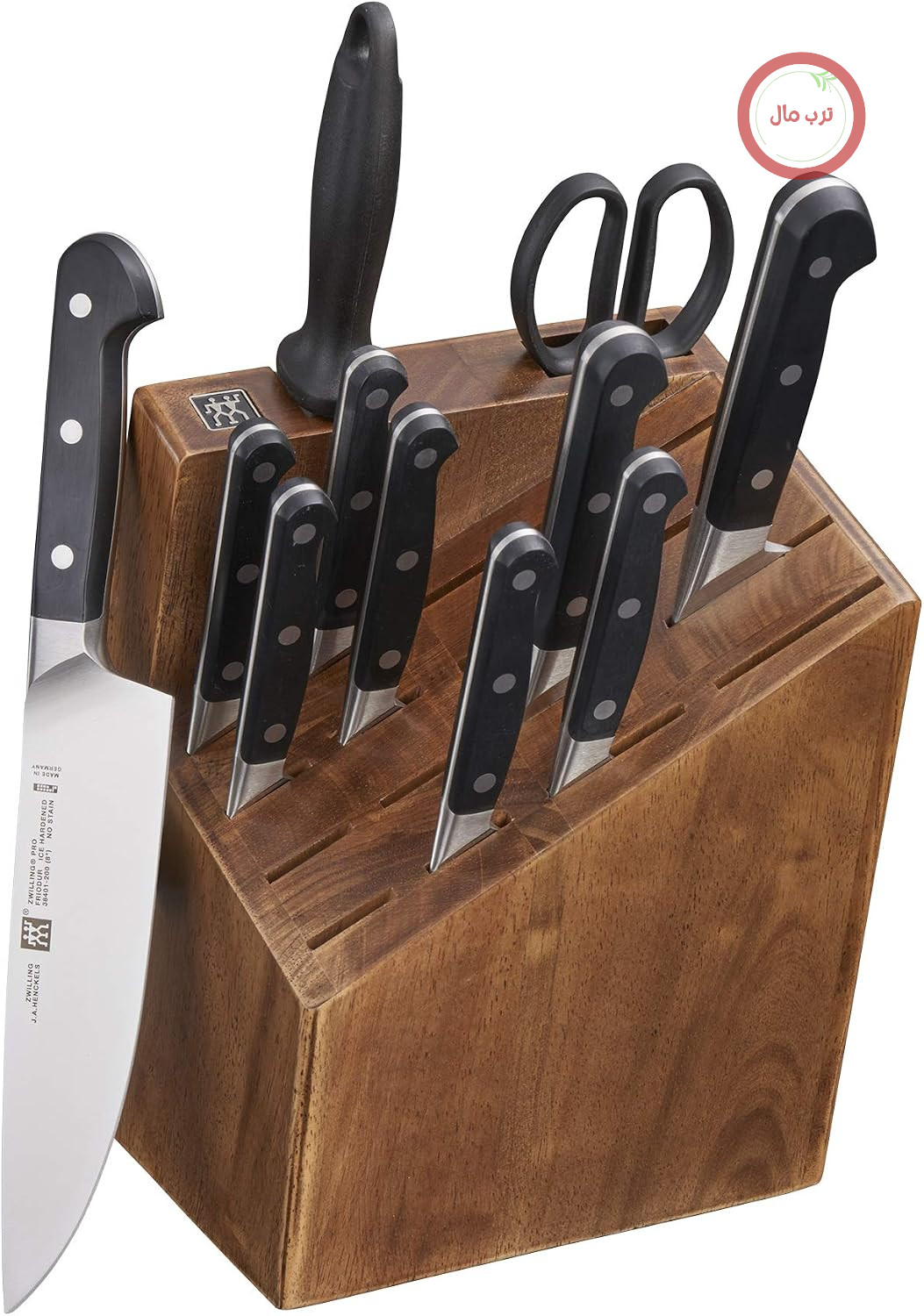 ست بلوک چاقو حرفه ای زولینگ ZWILLING، 12 تکه
