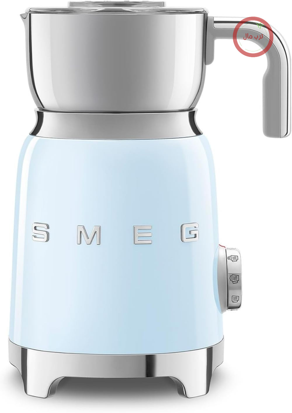 همزن چندکاره Smeg مدل MFF11PBEU، با سیستم القایی، ۶ برنامه از پیش تعیین شده، یک عملکرد دستی، قوری ۶۰۰ میلی‌لیتری قابل جدا شدن، درپوش پیمانه، درب یکپارچه، ۵۰۰ وات، آبی