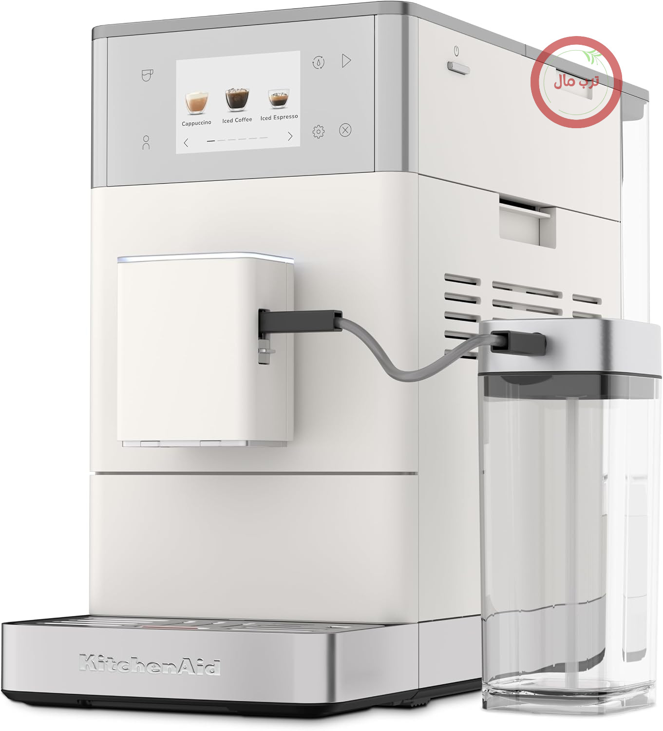 اسپرسوساز تمام‌اتوماتیک کیچن اید آمریکا KitchenAid KF4، سفید چینی