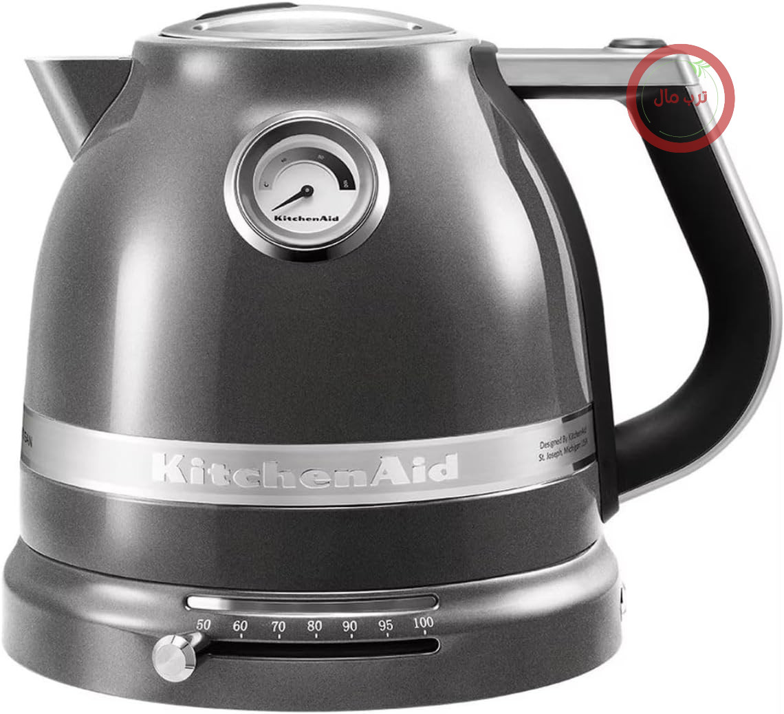 کتری برقی کیچن اید KitchenAid 5KEK1522EMS، سری Artisan، نقره‌ای مدالیون