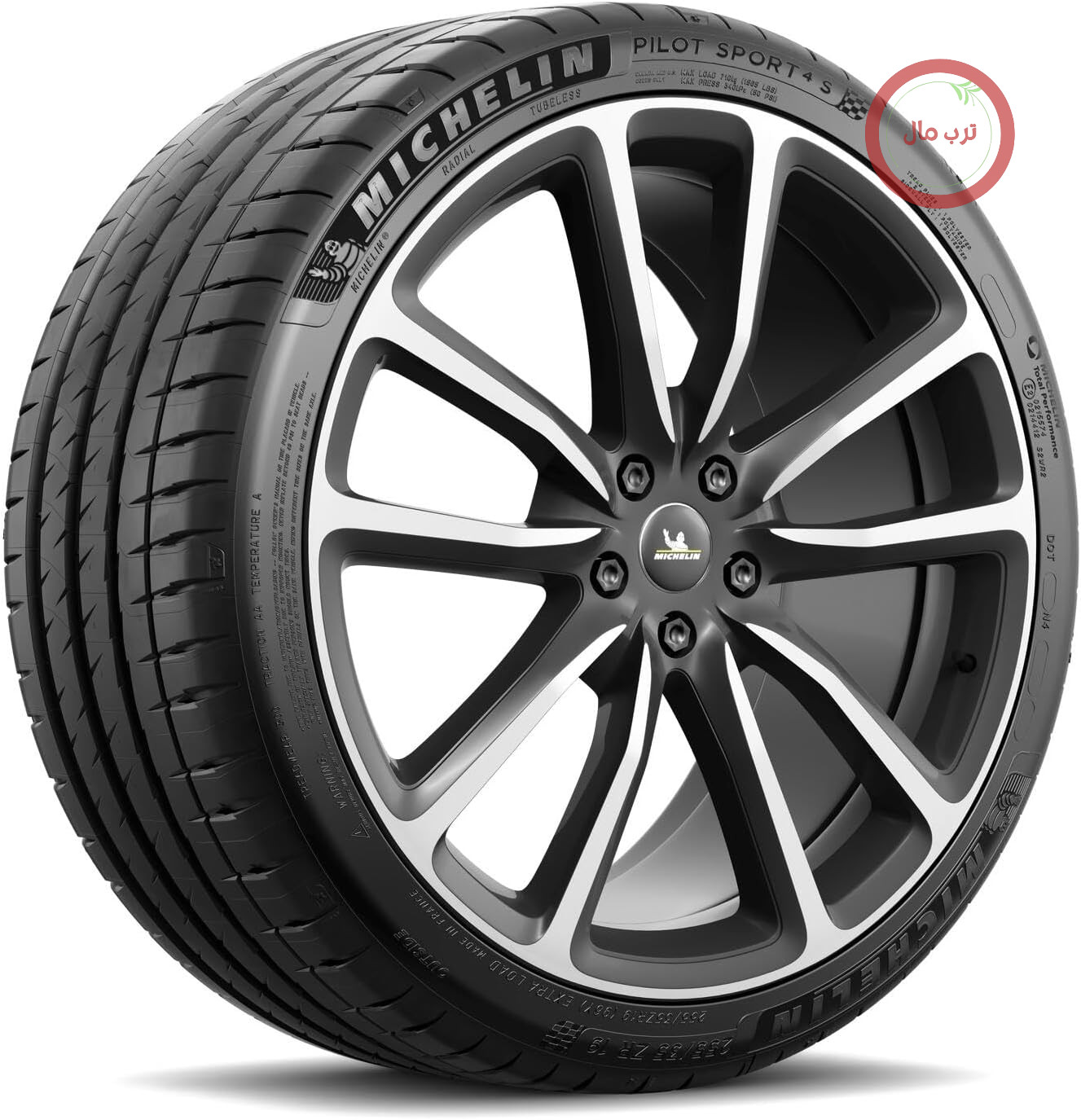 لاستیک‌ خودرو میشلن فرانسه تابستانی پایلوت اسپرت 4S EL FSL - 255/40R20 101Y - تابستانی، 255/40 ZR20 (101Y) - FSL/EL