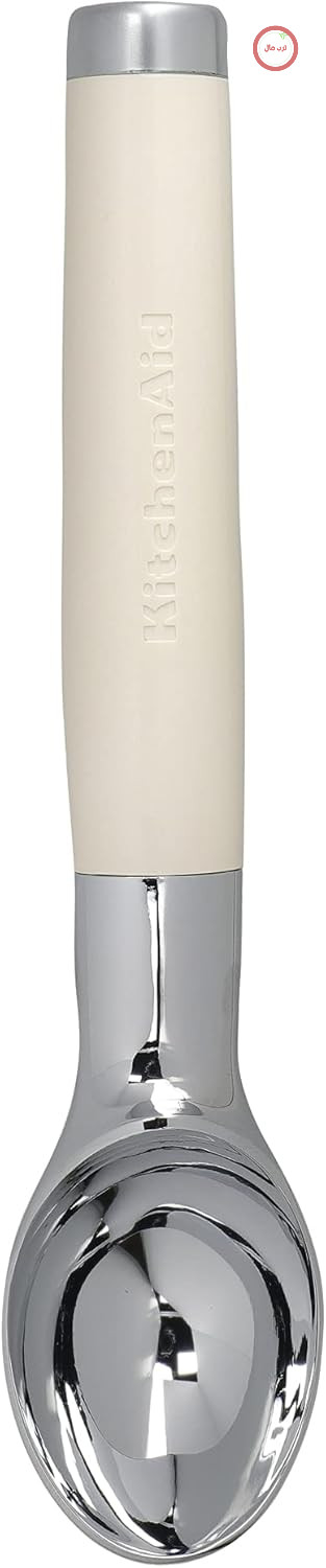 قاشق و پیمانه بستنی KitchenAid قابل شستشو در ماشین ظرفشویی - کرم بادام