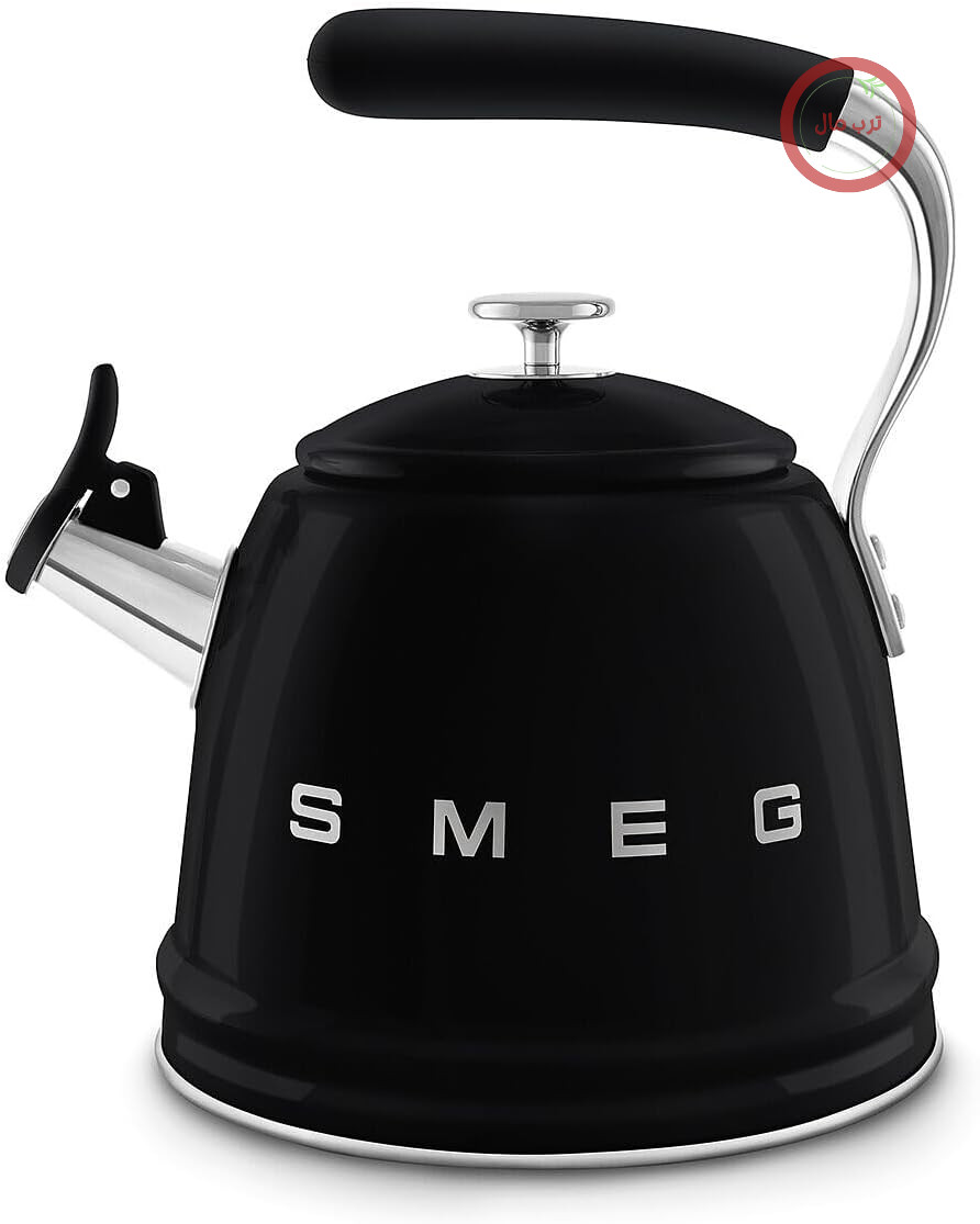 کتری استیل اسمگ ایتالیا Smeg مدل WKF01BL، ظرفیت ۲.۳ لیتر
