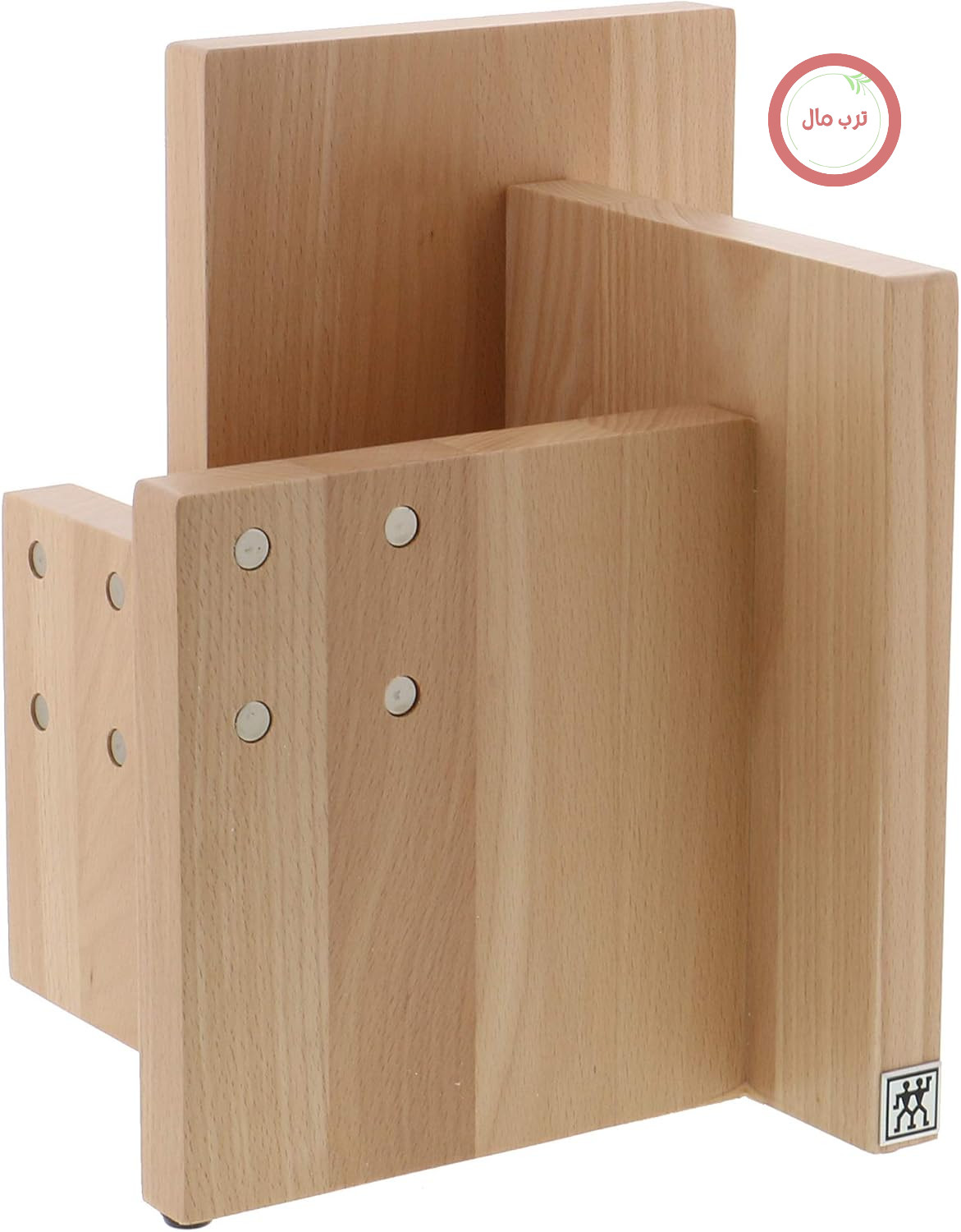 بلوک چاقوی مغناطیسی ایستاده زولینگ Zwilling 35103-300، چوبی، قهوه‌ای