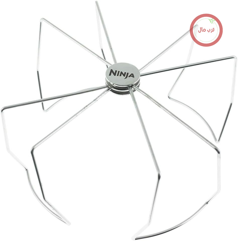 قفسه تاشوی چیپس ساز رک کریسپ نینجا آمریکا Ninja Foodi مدل 4186J300UK، استیل، مشکی