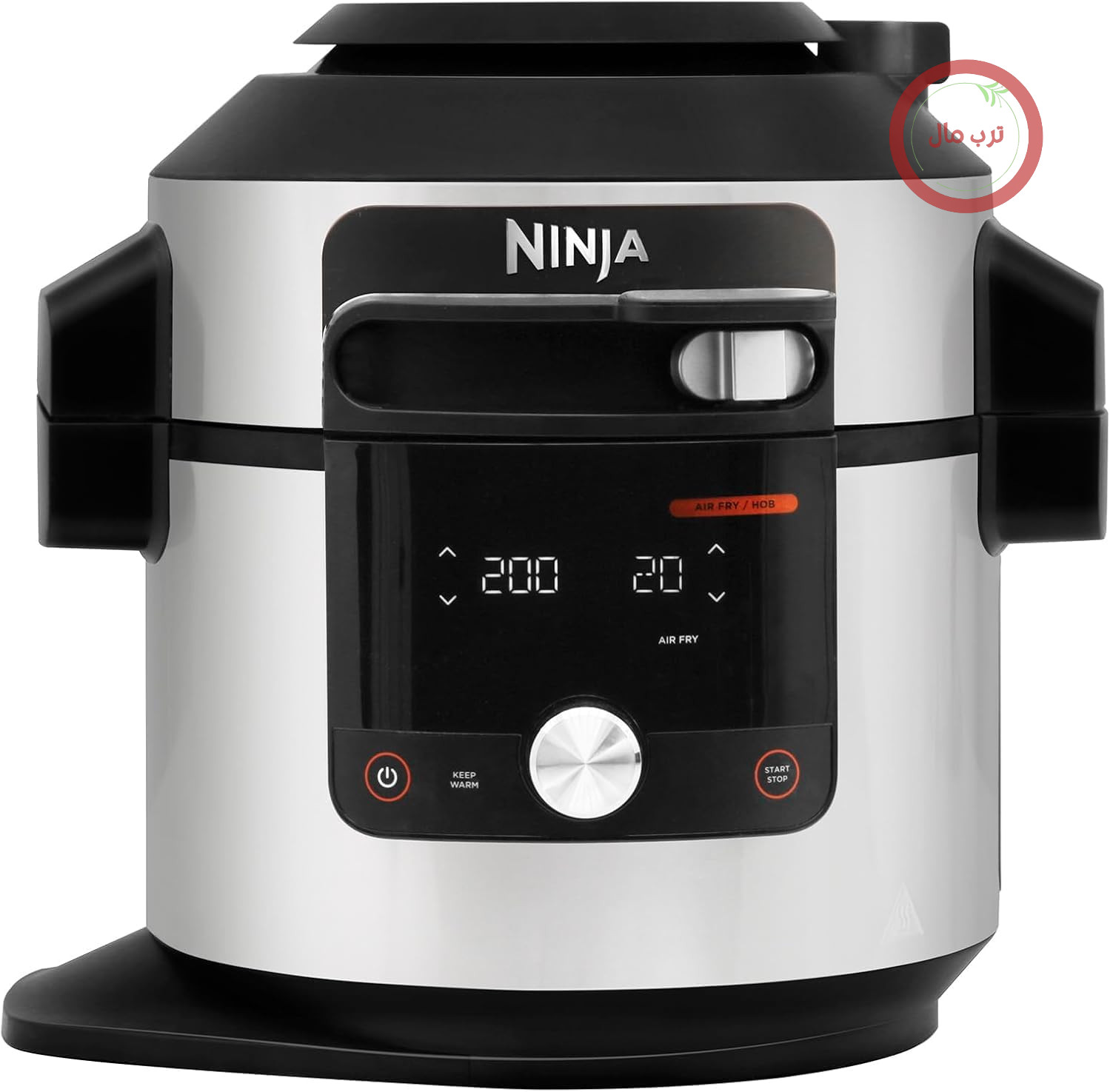 مولتی‌کوکر و زودپز و سرخ‌کن بدون روغن نینجا آمریکا Ninja Foodi MAX مدل OL750EU، ظرفیت ۷.۵ لیتر، استیل