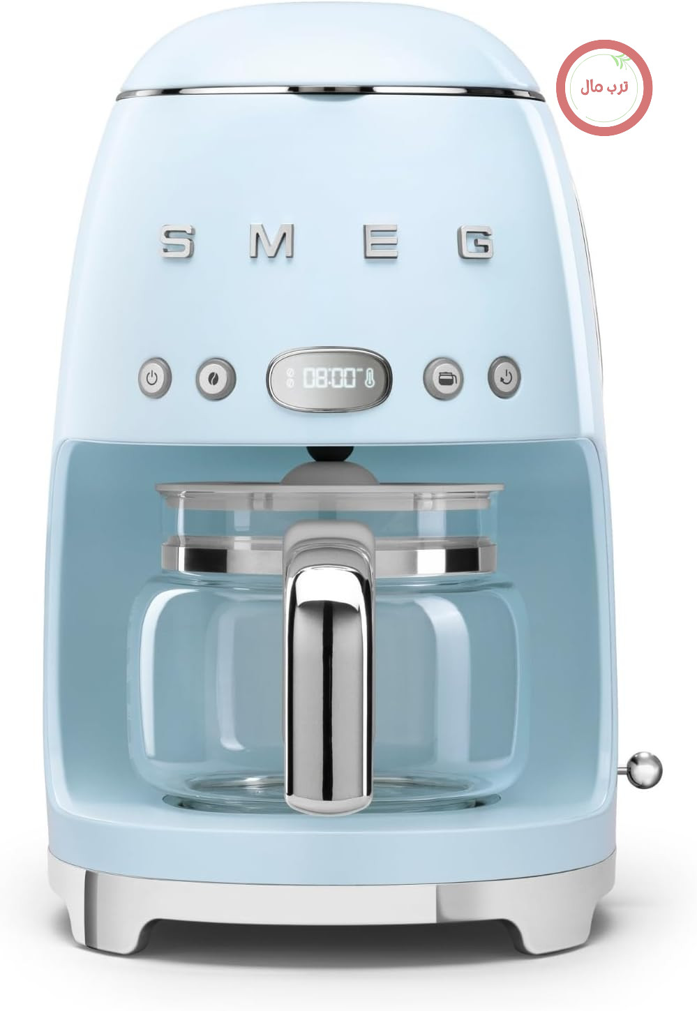 قهوه‌ساز فیلتری اسمگ ایتالیا Smeg DCF02PBEU آبی پاستلی