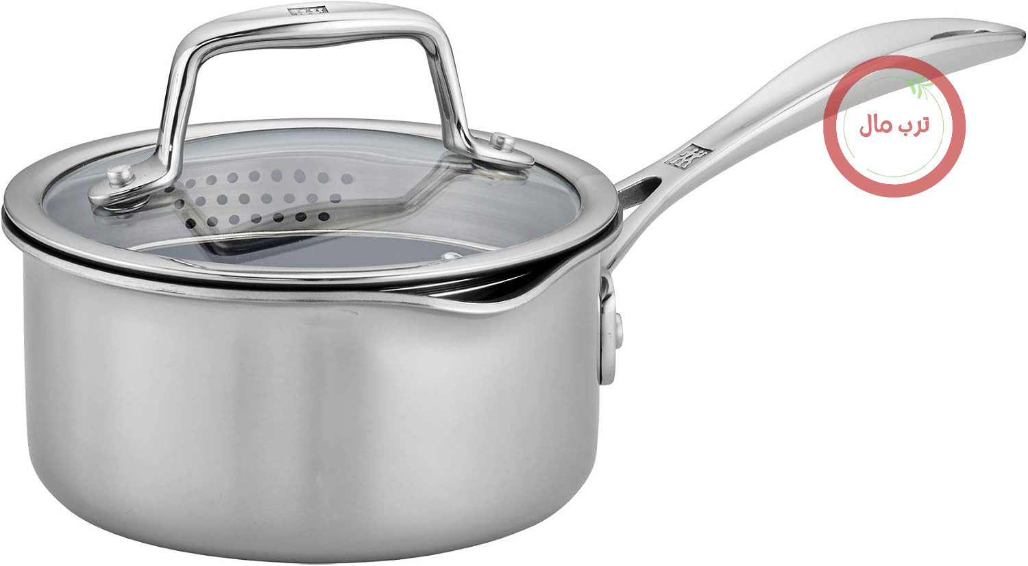 قابلمه ZWILLING Clad CFX، استیل ضد زنگ، سرامیک، روکش نچسب، ۱ لیتر