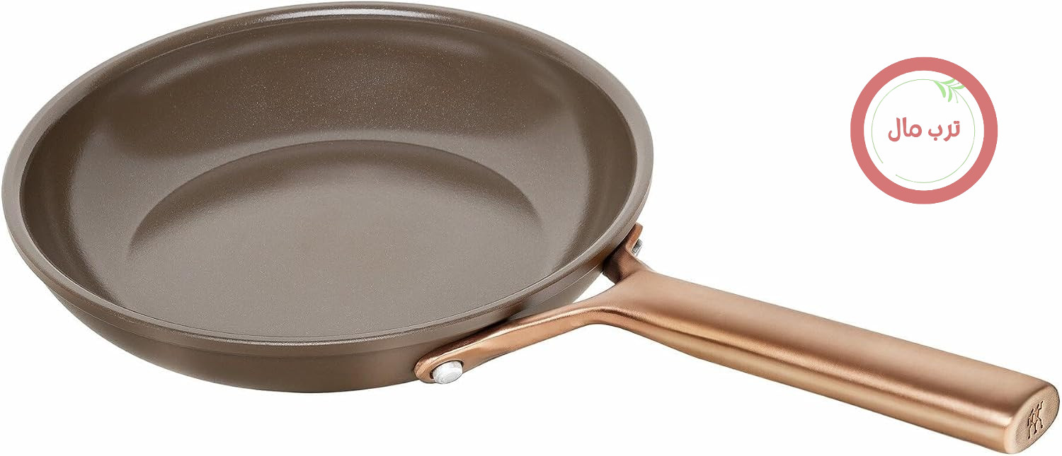 ماهیتابه ZWILLING Milano 20 سانتی متر، روکش سرامیکی، القایی، قهوه ای