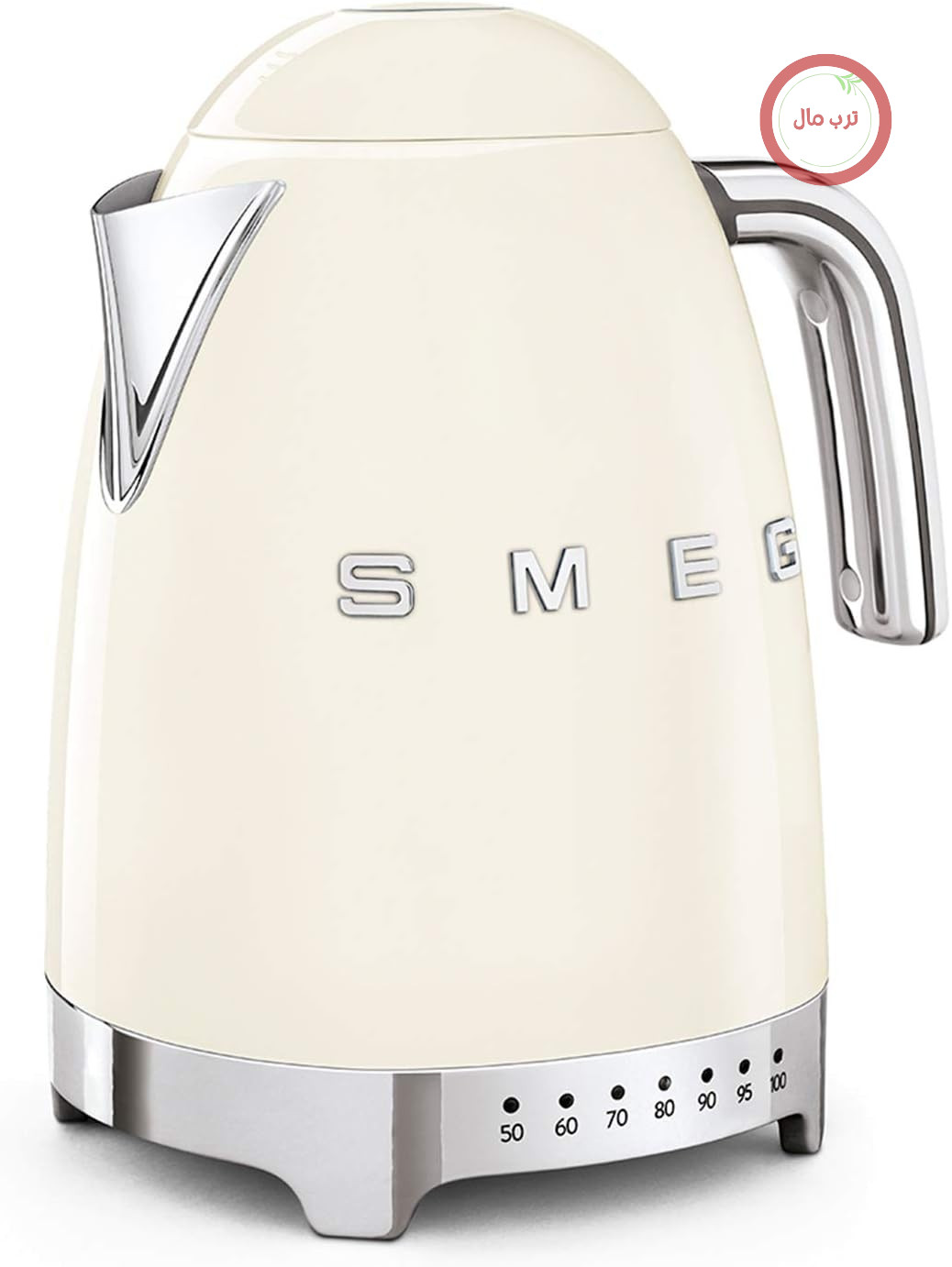 کتری دما متغیر اسمگ ایتالیا Smeg مدل KLF04CREU کرم، ۱.۷ لیتر