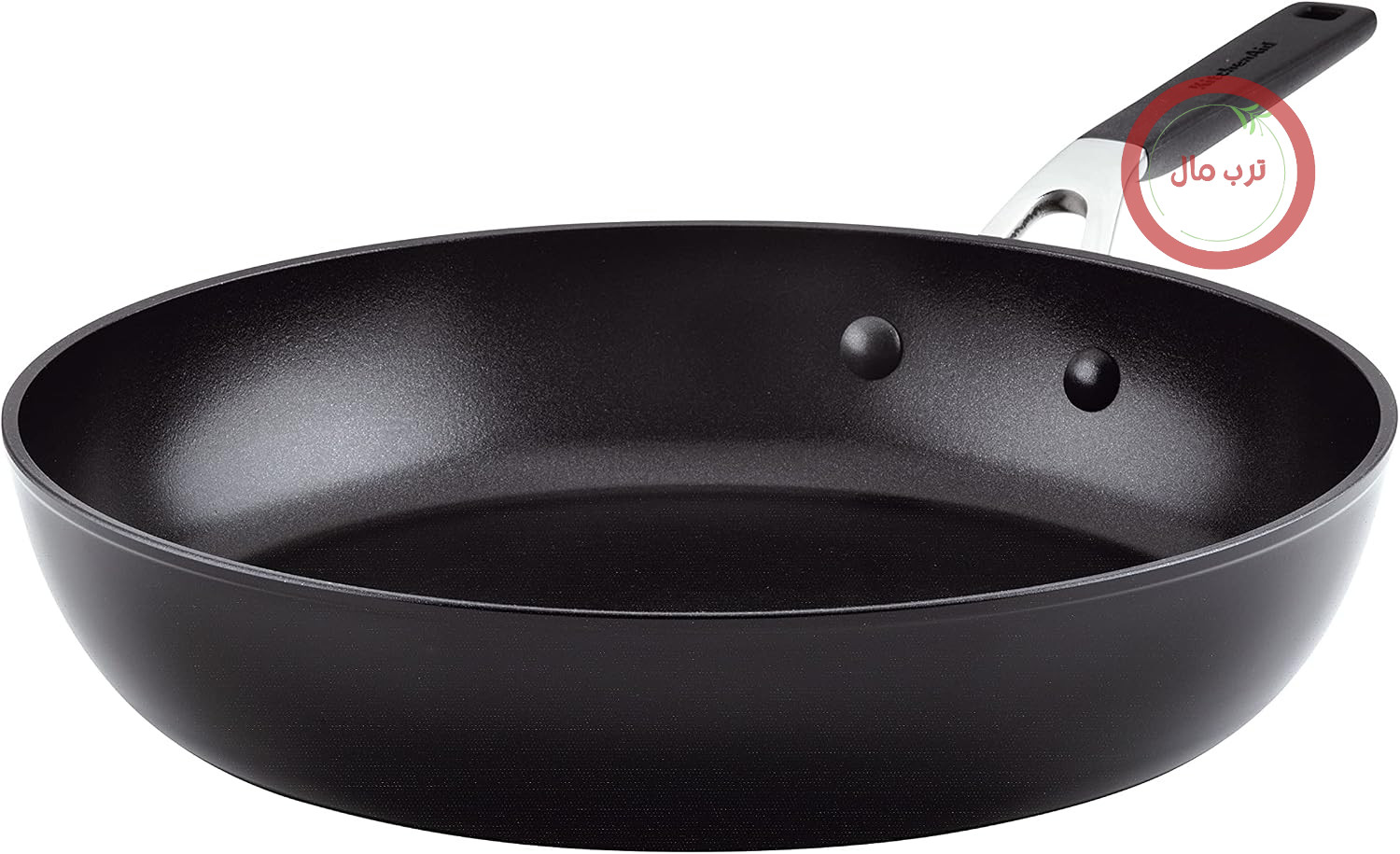 ماهیتابه کیچن اید، آنودایز شده سخت، نچسب، ۳۱ سانتی‌متر، مشکی اونیکس، ۸۴۸۰۲، مشکی اونیکس