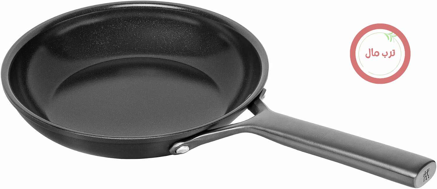 ماهیتابه ZWILLING Milano 20 سانتی‌متر، روکش سرامیکی، سازگار با القا، مشکی