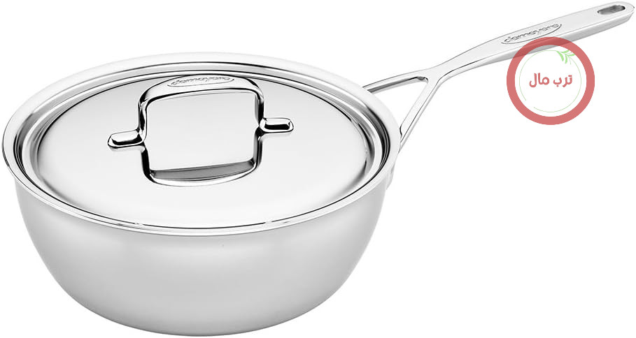 Demeyere 5-Plus Stainless Steel 3.5-qt Saucier by Demeyere
