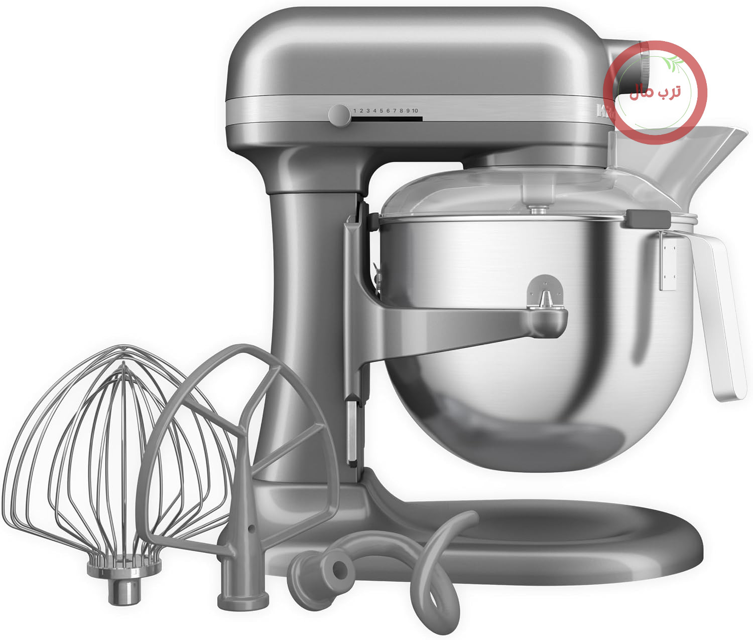 غذاساز و ماشین آشپزخانه کیچن اید آمریکا Heavy Duty مدل 5KSM70JPXEER کاسه 6.6 لیتری خاکستری