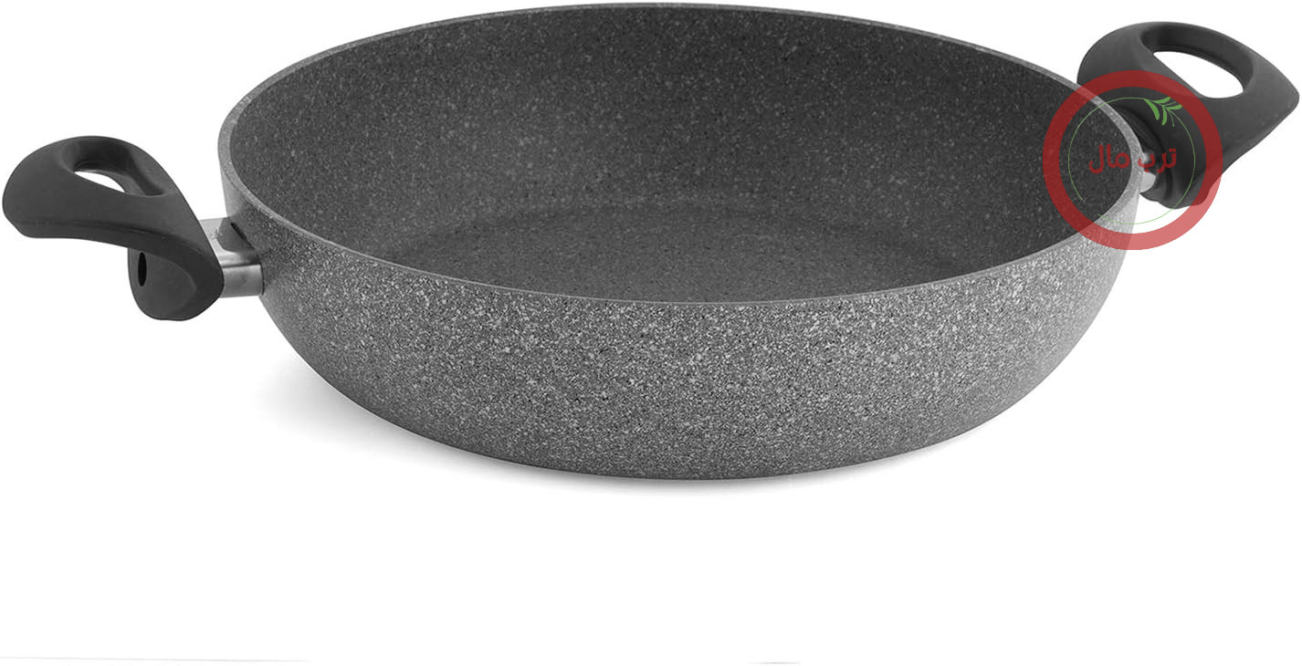 ماهیتابه دو دسته Zwilling Ballarini Italia Srl - ماهیتابه Tradiz با 2 دسته، Granitium Eco القایی 24 سانتی متر