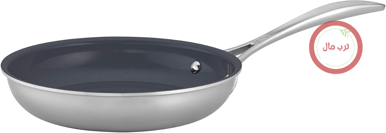 ماهیتابه ZWILLING Clad CFX، استیل ضد زنگ، سرامیک، روکش نچسب، 20.3 سانتی متر