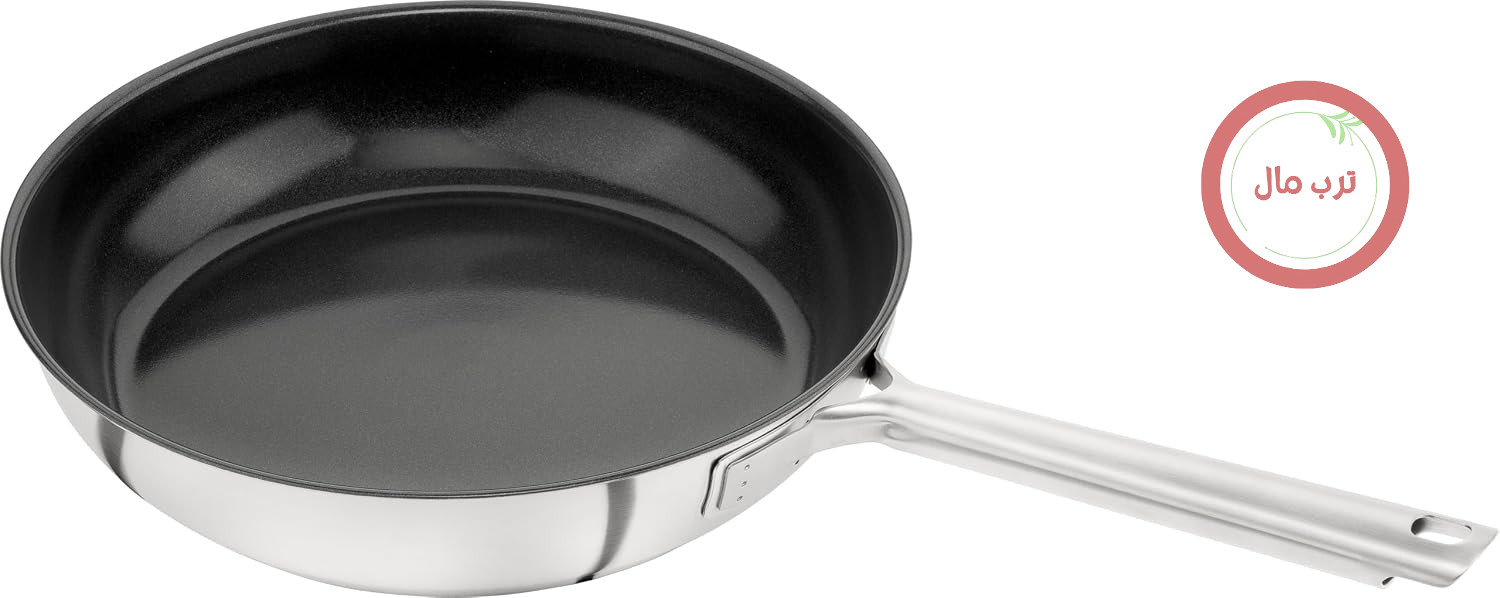 ماهیتابه ZWILLING TrueFlow 28 سانتی‌متر، روکش نچسب سرامیکی، سازگار با القایی