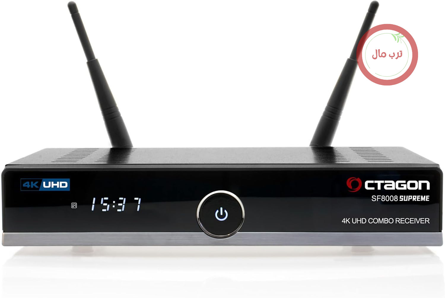 گیرنده ترکیبی UHD 4K Supreme Octagon SF8008 V3 (نسخه 3)، گیرنده ماهواره‌ای، کابلی و DVB-T2، سیستم عامل لینوکس و Define E2، با قابلیت ضبط PVR، کلید M.2 M، شبکه گیگابیت، کارت خوان، Sat to IP، WiFi WLAN