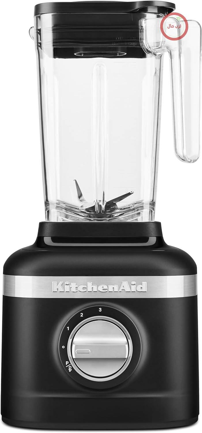 مخلوط کن خردکن یخ سه سرعته KitchenAid K150 به همراه ۲ لیوان مخلوط کن شخصی – KSB1332Y، مشکی مات، ۱.۴ لیتر
