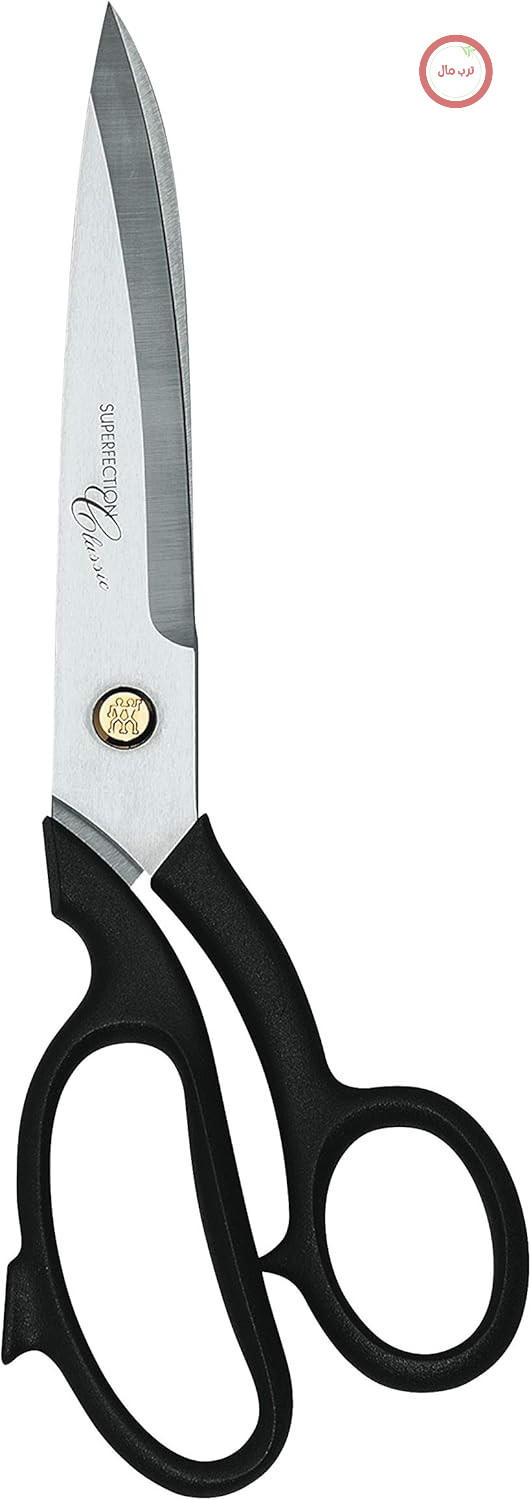 قیچی خیاطی کلاسیک ZWILLING Superfection، قیچی پارچه، 26 سانتی متر، استیل ضد زنگ مخصوص، ساخت آلمان، مشکی
