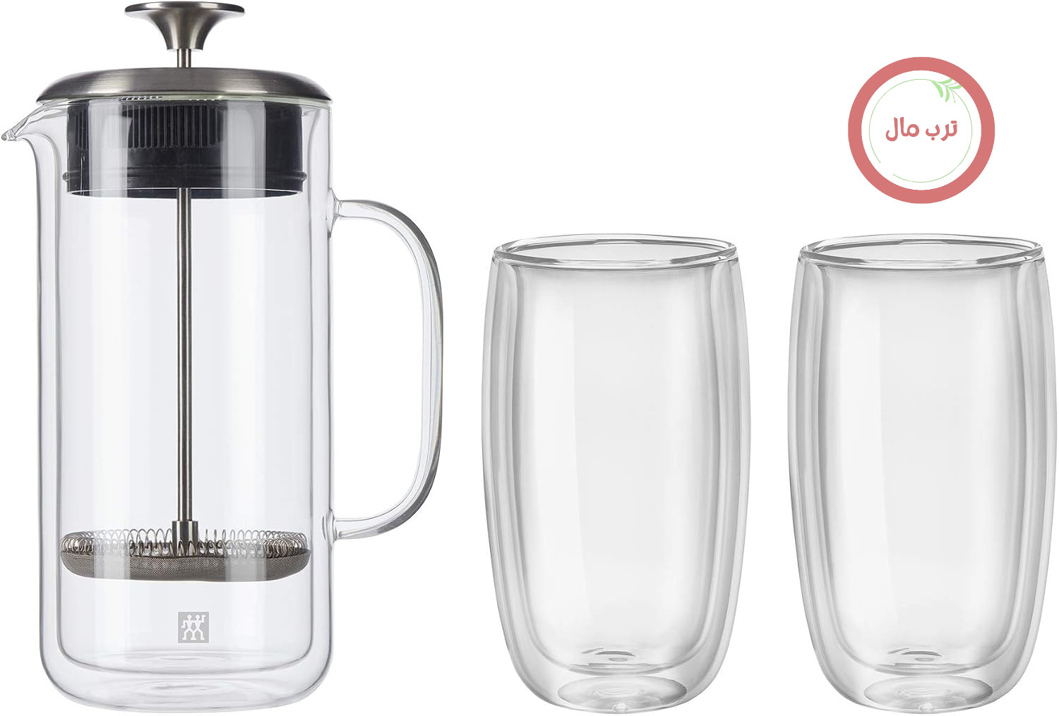 لیوان دو جداره فرنچ پرس و لاته ZWILLING مدل Sorrento