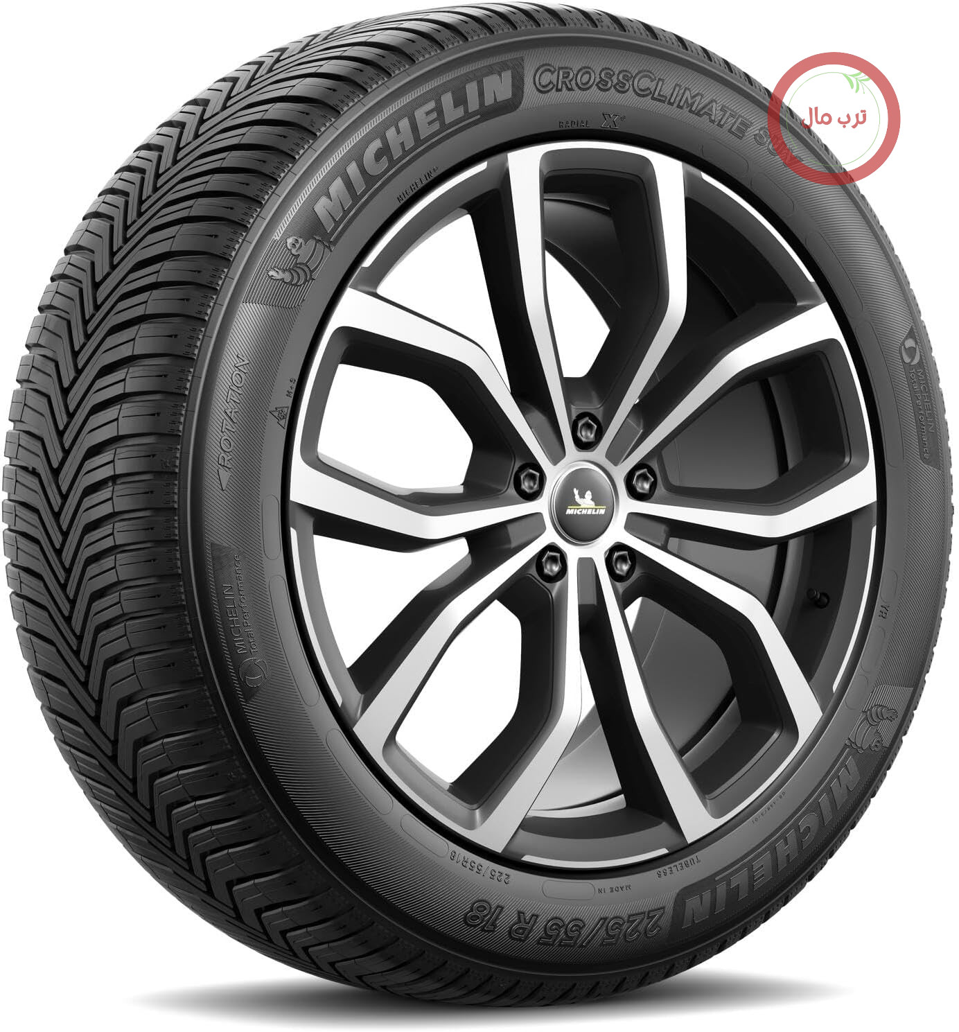 لاستیک‌ خودرو میشلن فرانسه CROSSCLIMATE SUV 275/55R19 111V SUV MO در همه حال و هوا