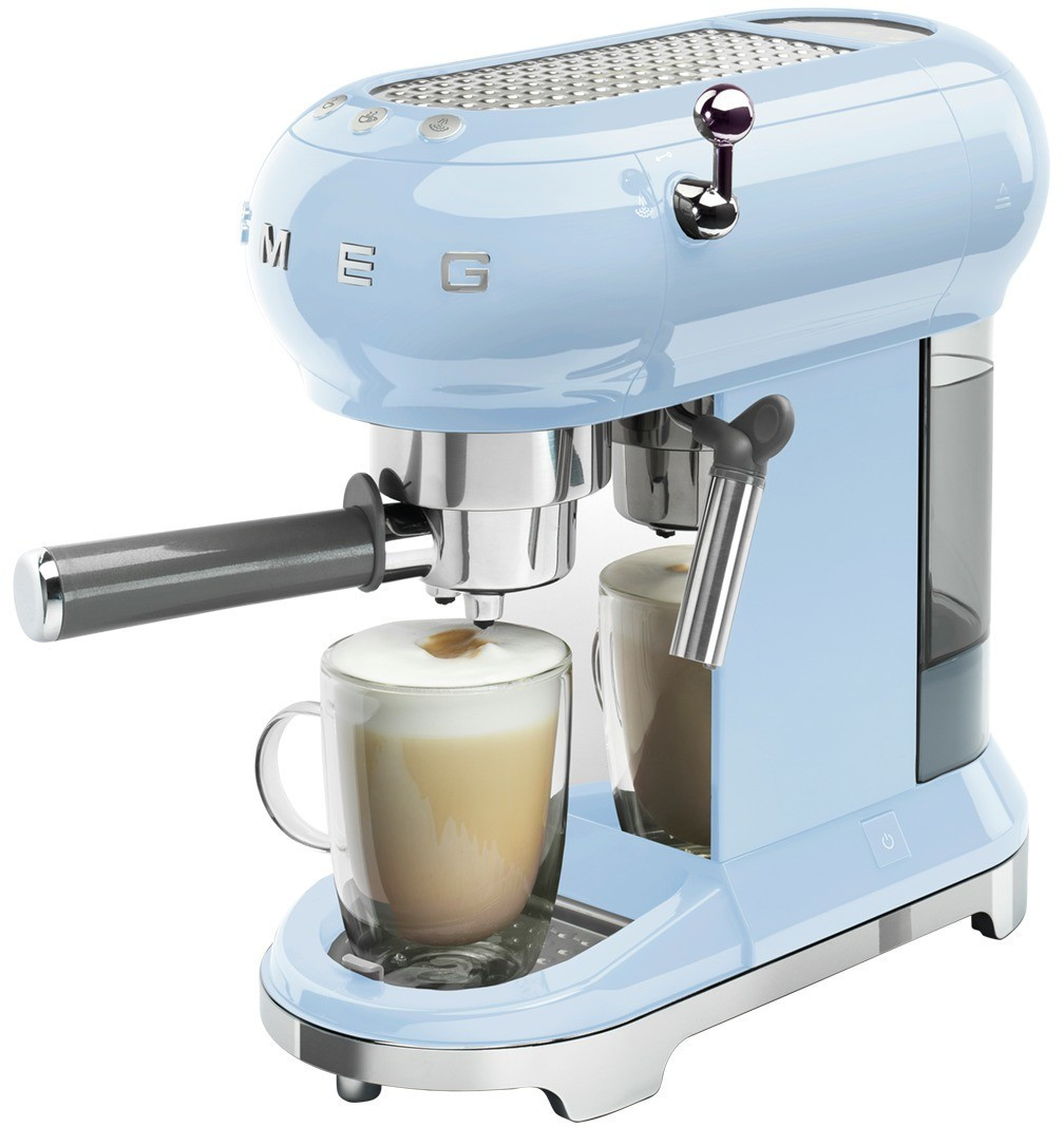 اسپرسو ساز اسمگ ایتالیا آبی مدل ECF01 در ترب مال