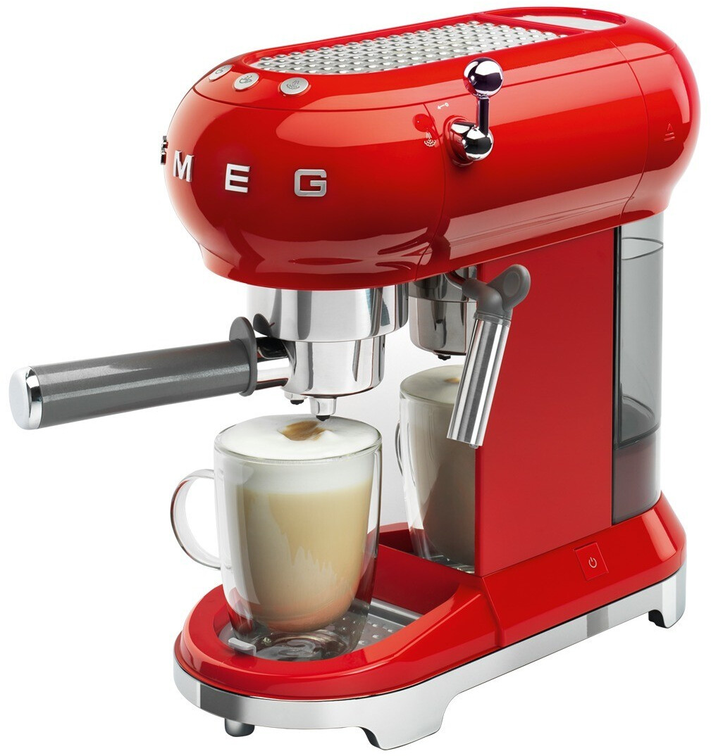 اسپرسو ساز اسمگ ایتالیا قرمز مدل ECF01 در ترب مال