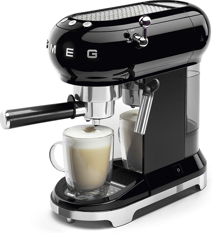 اسپرسو ساز اسمگ ایتالیا مشکی مدل ECF01 در ترب مال