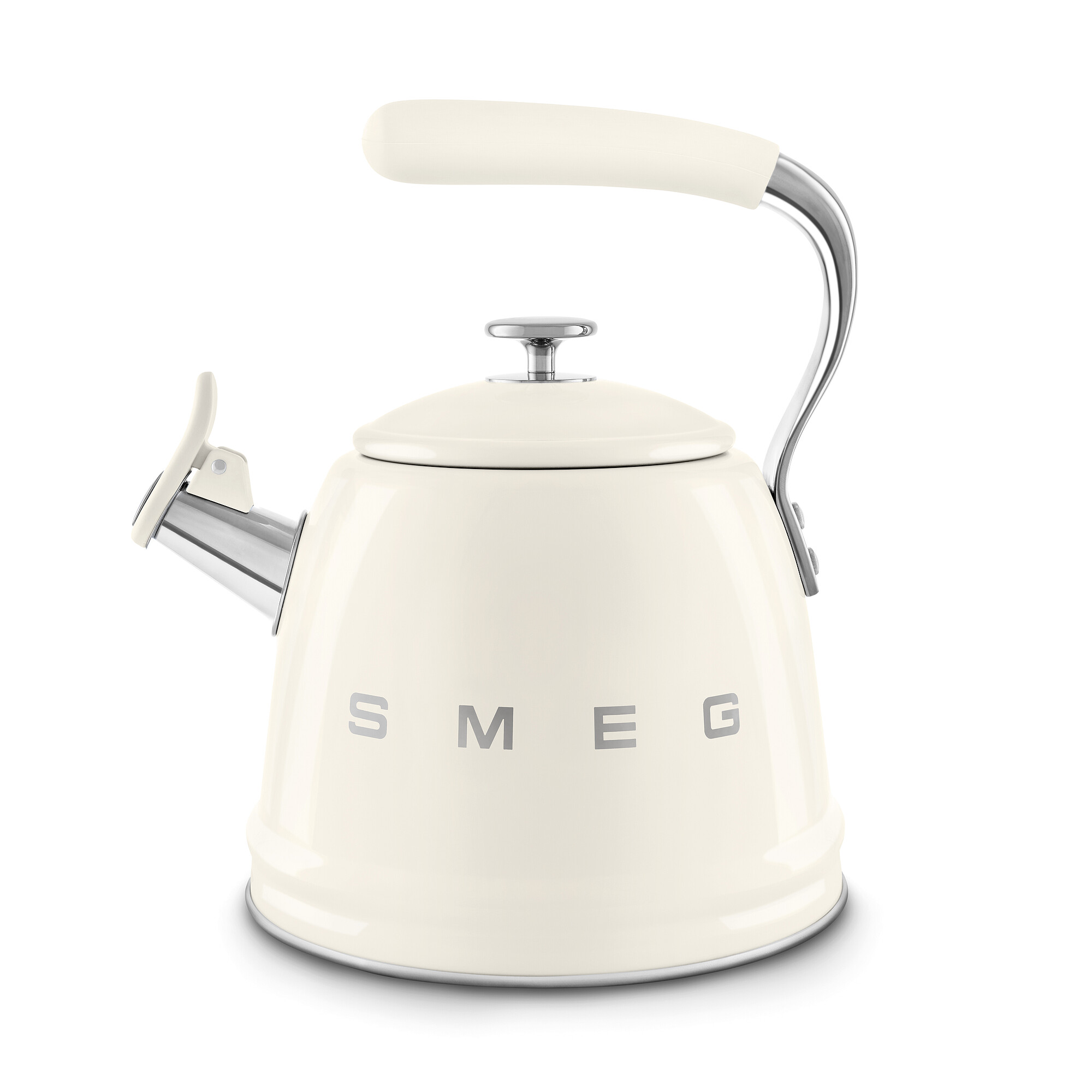 کتری روگازی اسمگ کرم SMEG مدل WKF01CR با طراحی مدرن قابل استفاده همه اجاق ها – ساخت ایتالیا