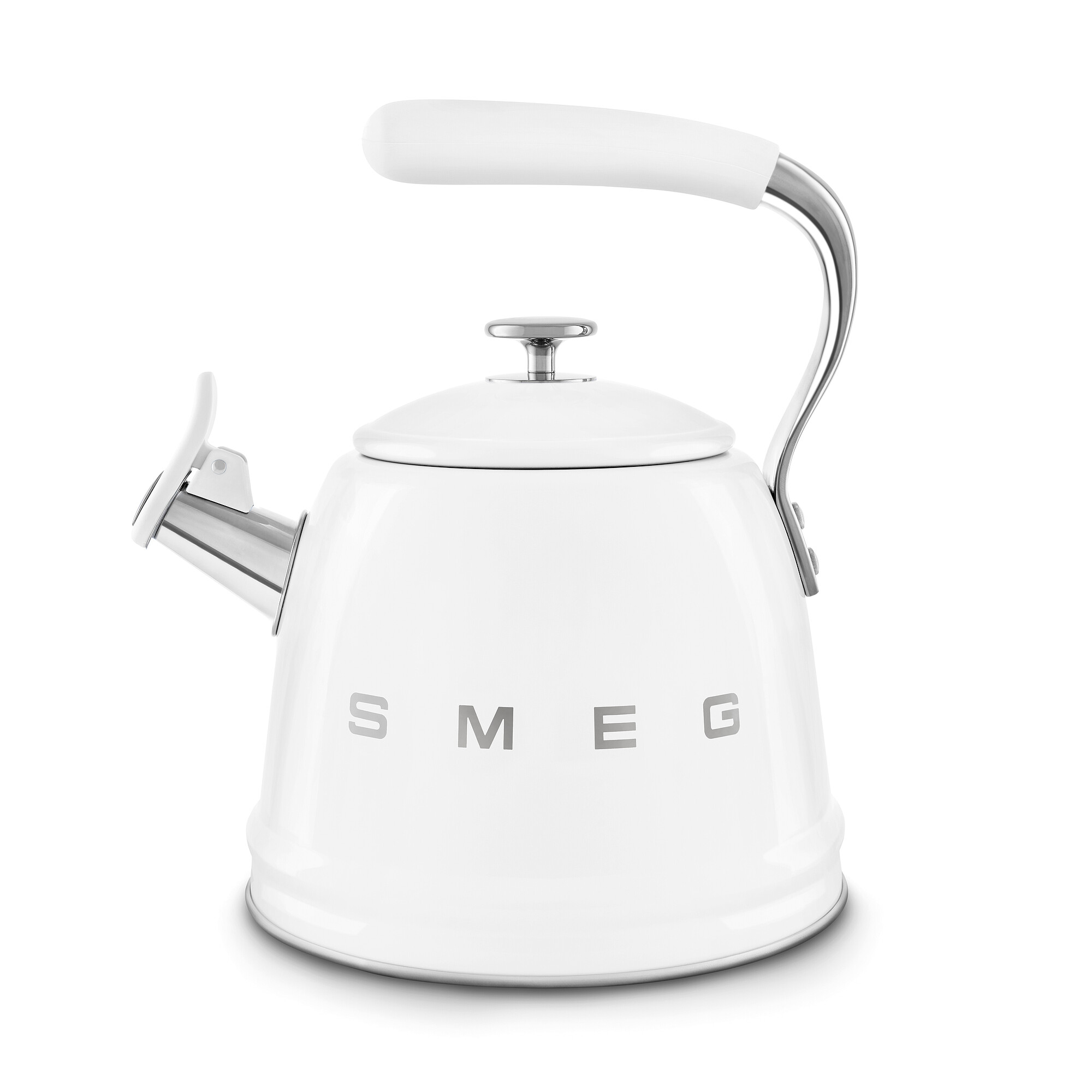 کتری روگازی اسمگ سفید SMEG مدل WKF01WH با طراحی مدرن قابل استفاده همه اجاق ها – ساخت ایتالیا