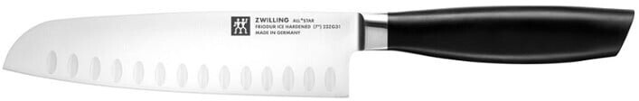 چاقو تکی زولینگ آلمان | تیغه 18 سانت | zwilling All Star Santoku