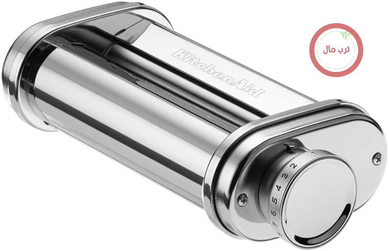 غلتک پاستا کیچن اید KitchenAid 5KSMPSA از جنس استیل ضد زنگ، فقط برای همزن‌های ایستاده KitchenAid
