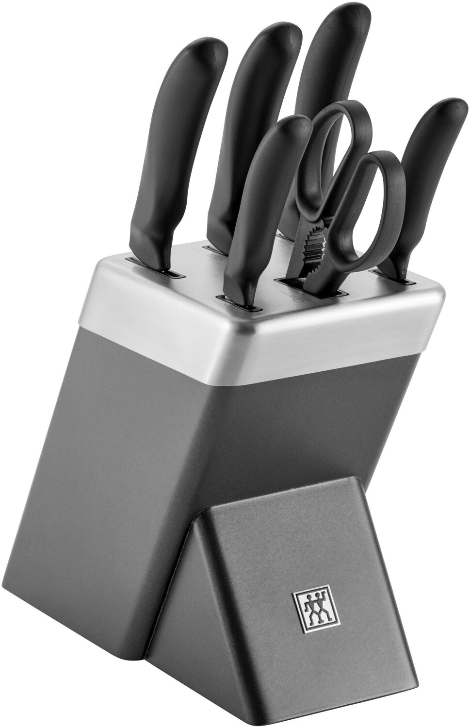 ست چاقو آشپزخانه 7 پارچه زولینگ آلمان رنگ بلوک خاکستری | zwilling Style